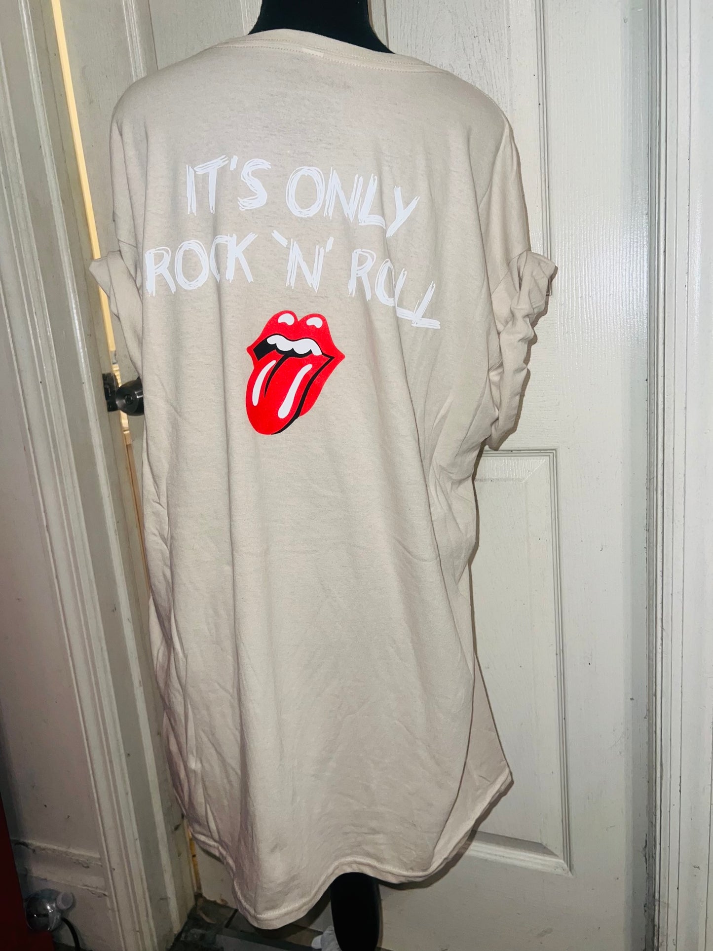 The Rolling Stones Double Sided Distressed Tee