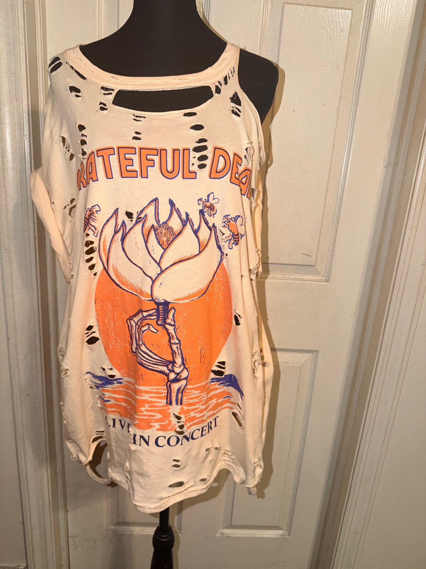 Grateful Dead Oversized Distressed Tee (as is)