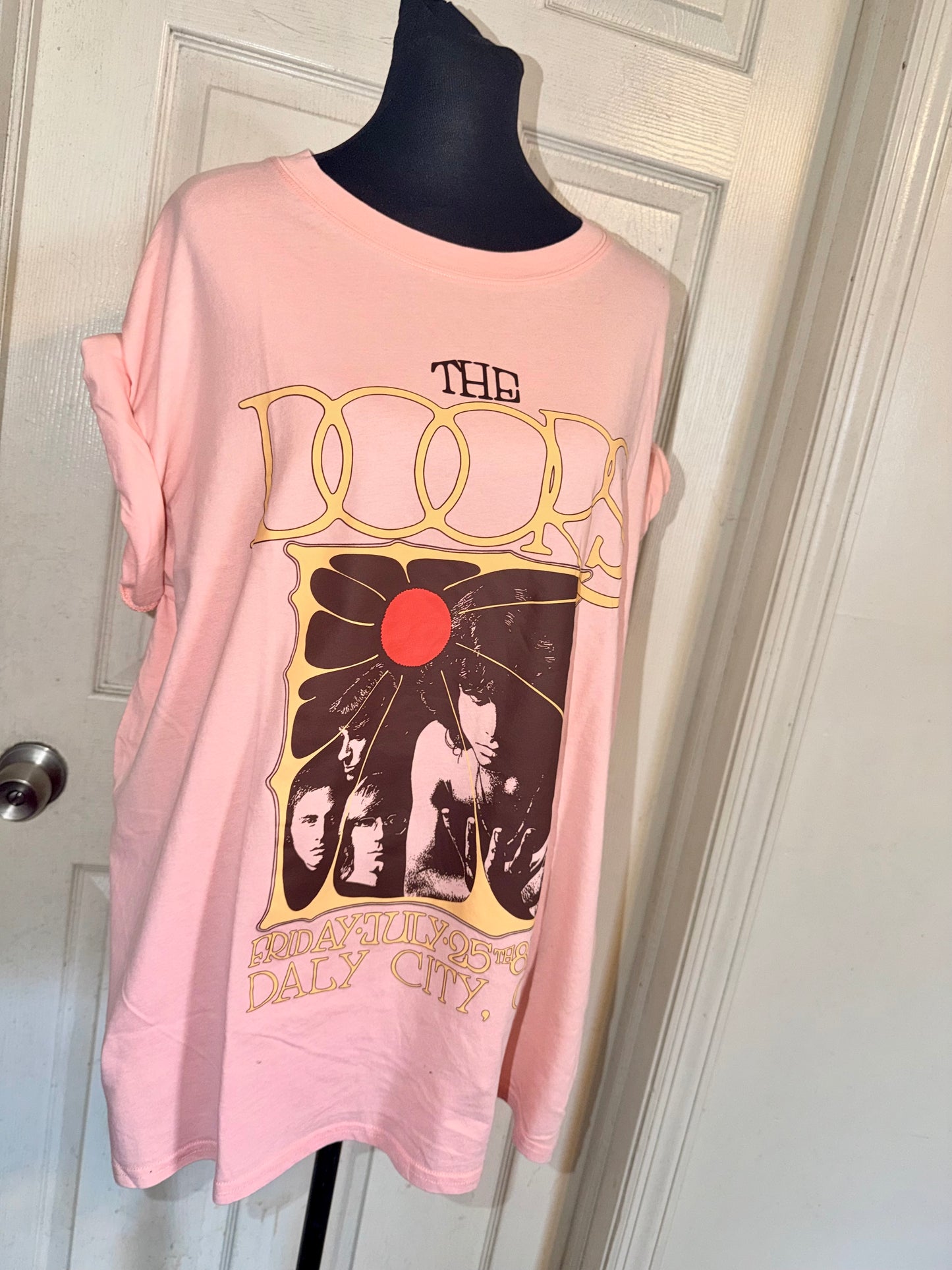 The Doors Oversized Distressed Tee