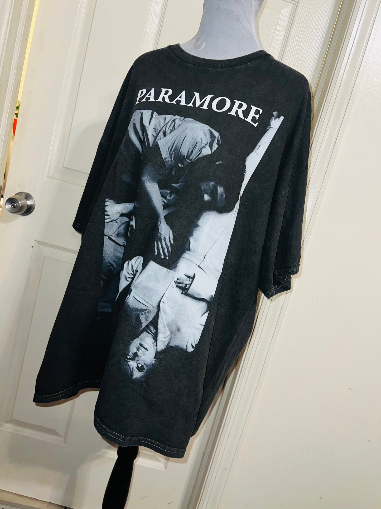 Paramore Oversized Distressed Tee