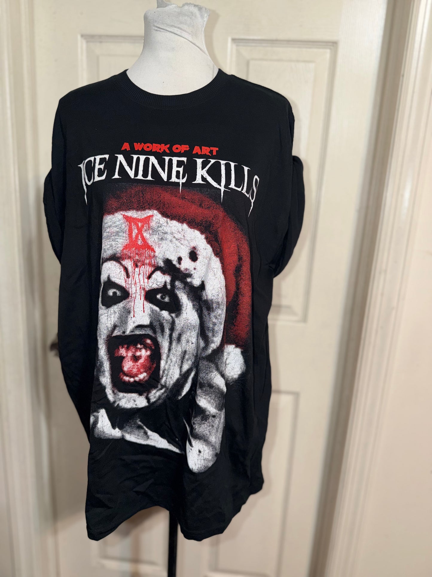 Ice Nine Kills Oversized Distressed Tee