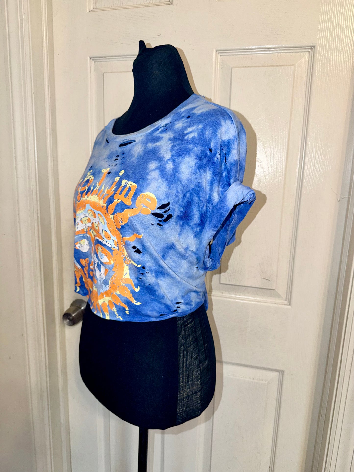 Sublime Distressed Open Tied Back Tee (as is)