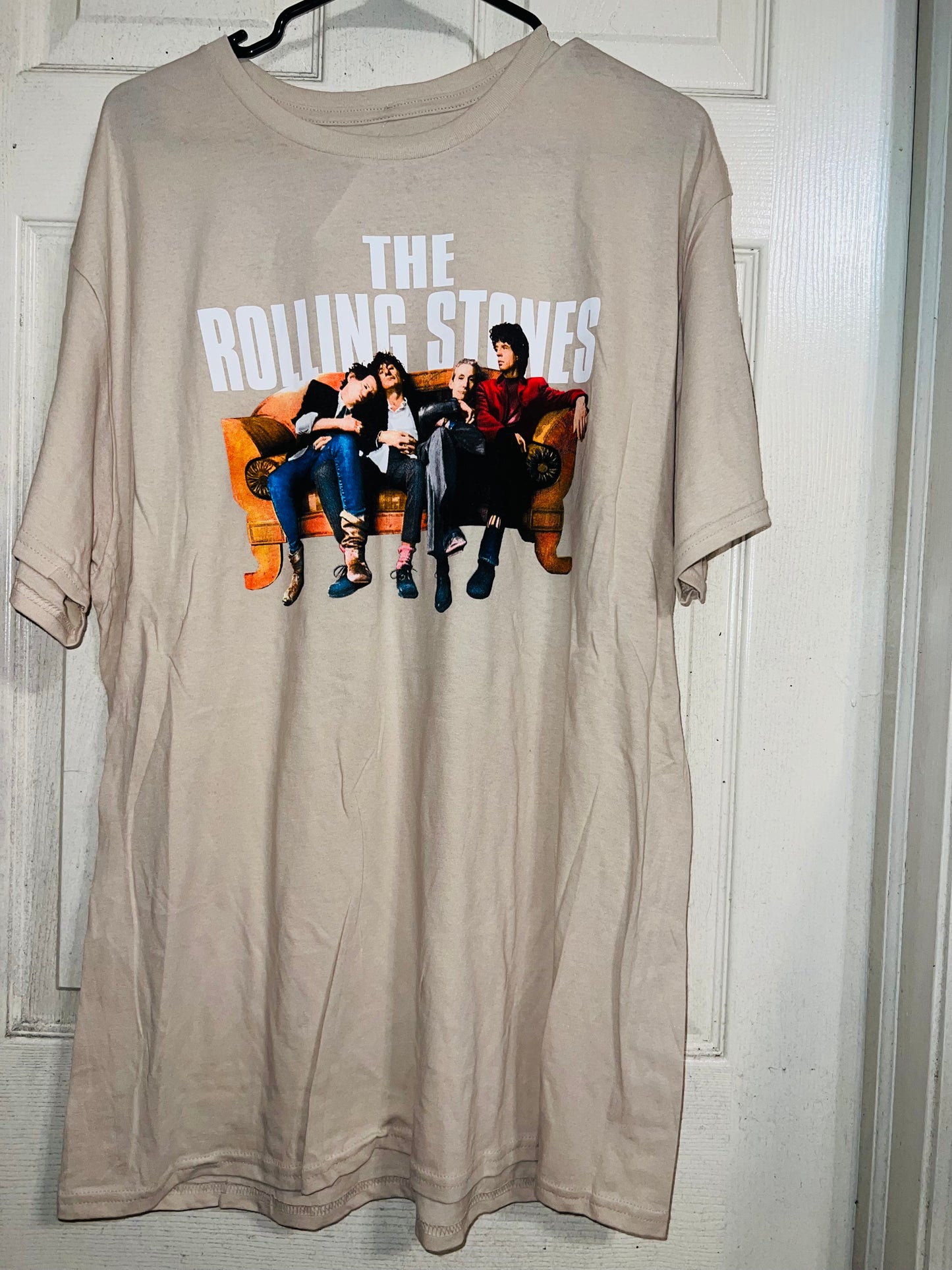 The Rolling Stones Double Sided Distressed Tee