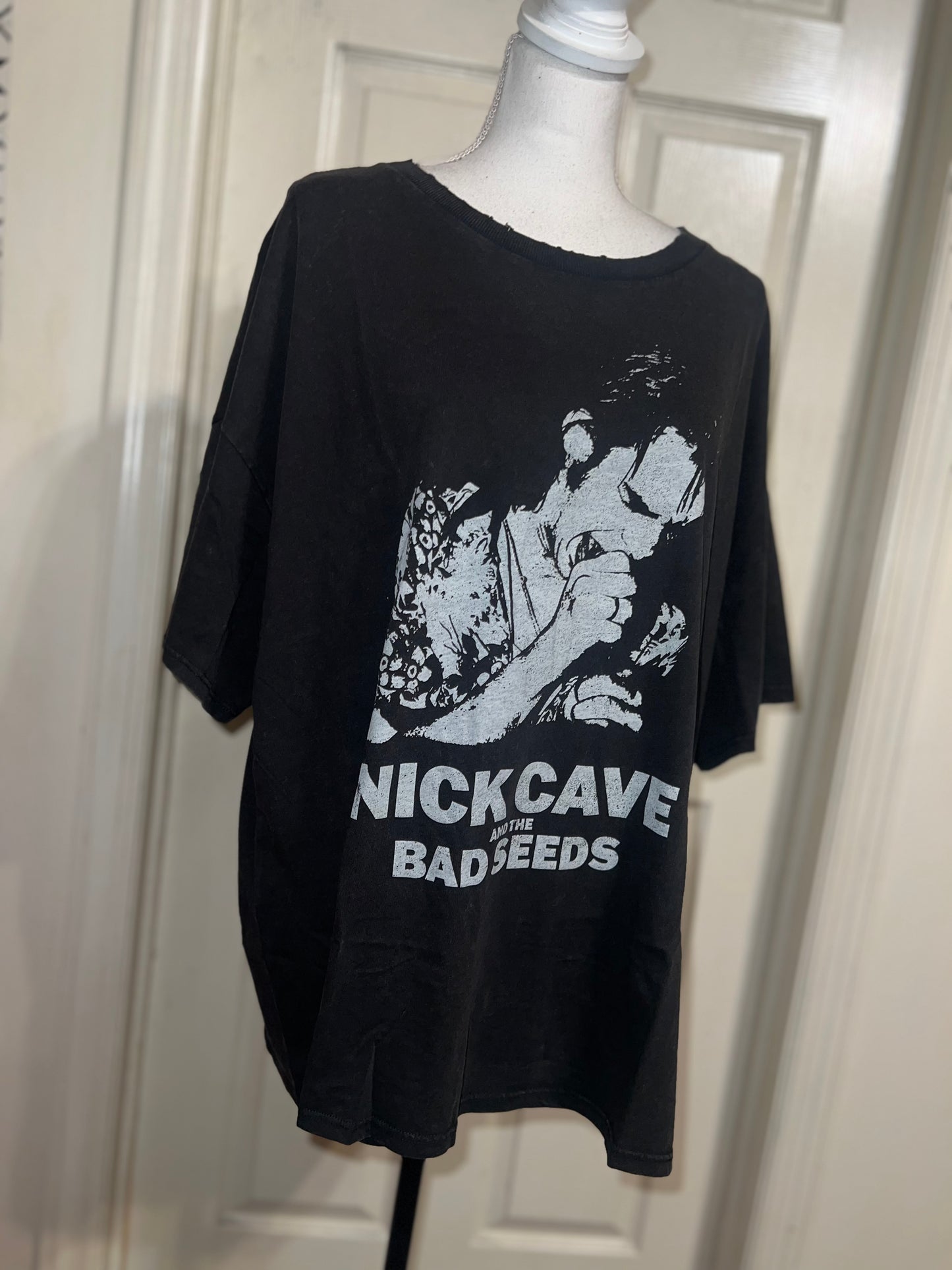 Nick Cave & The Bad Seeds Oversized Distressed Tee