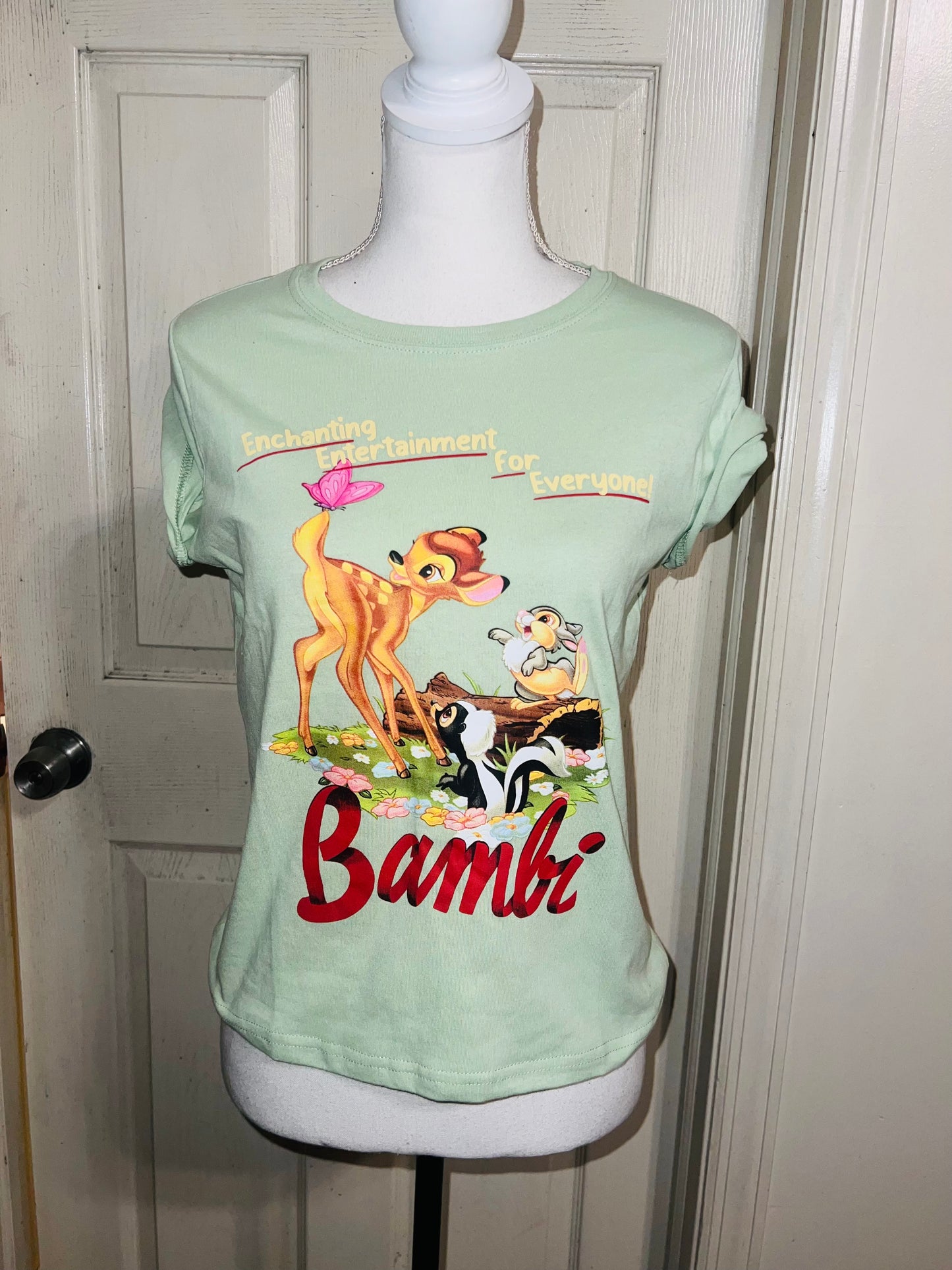 Bambi Distressed Baby Tee