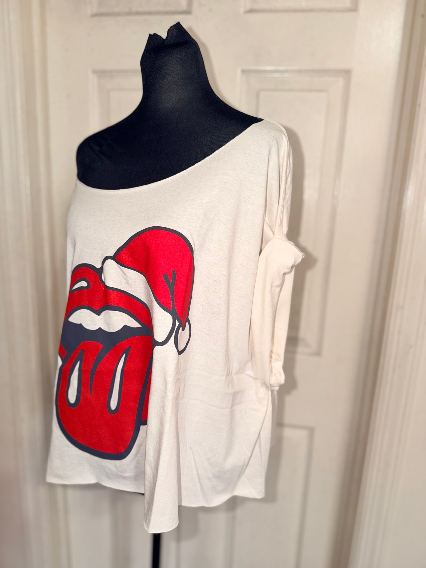The Rolling Stones OFTS Oversized Distressed Tee
