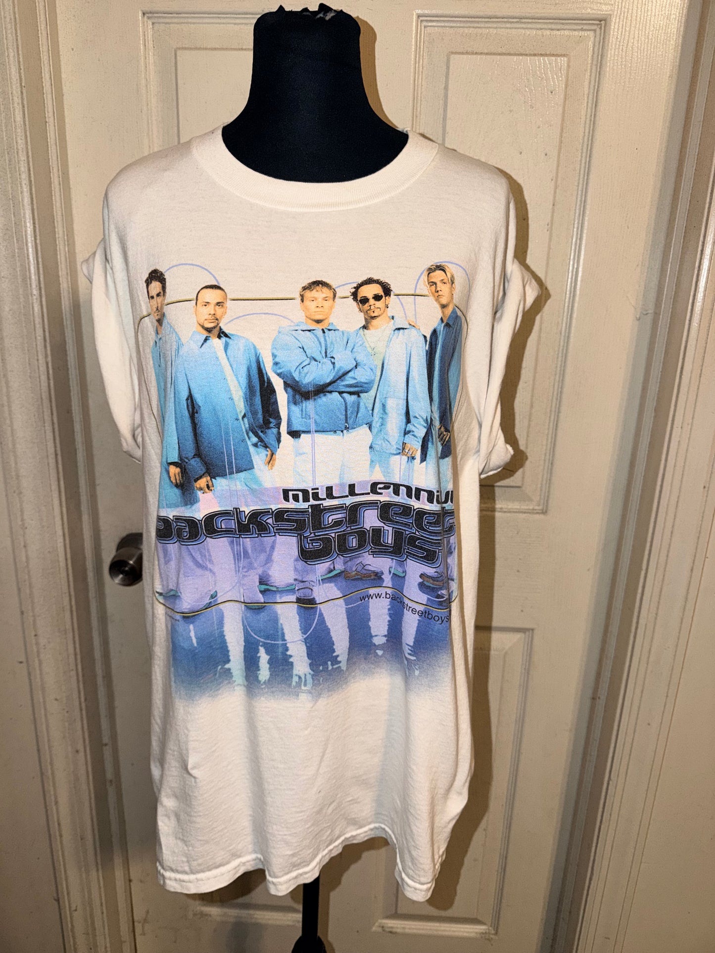 Backstreet Boys Vintage Double Sided Distressed Tee