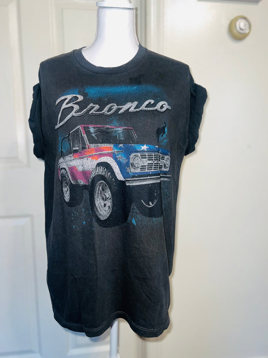 Ford Bronco Oversized Distressed Tee