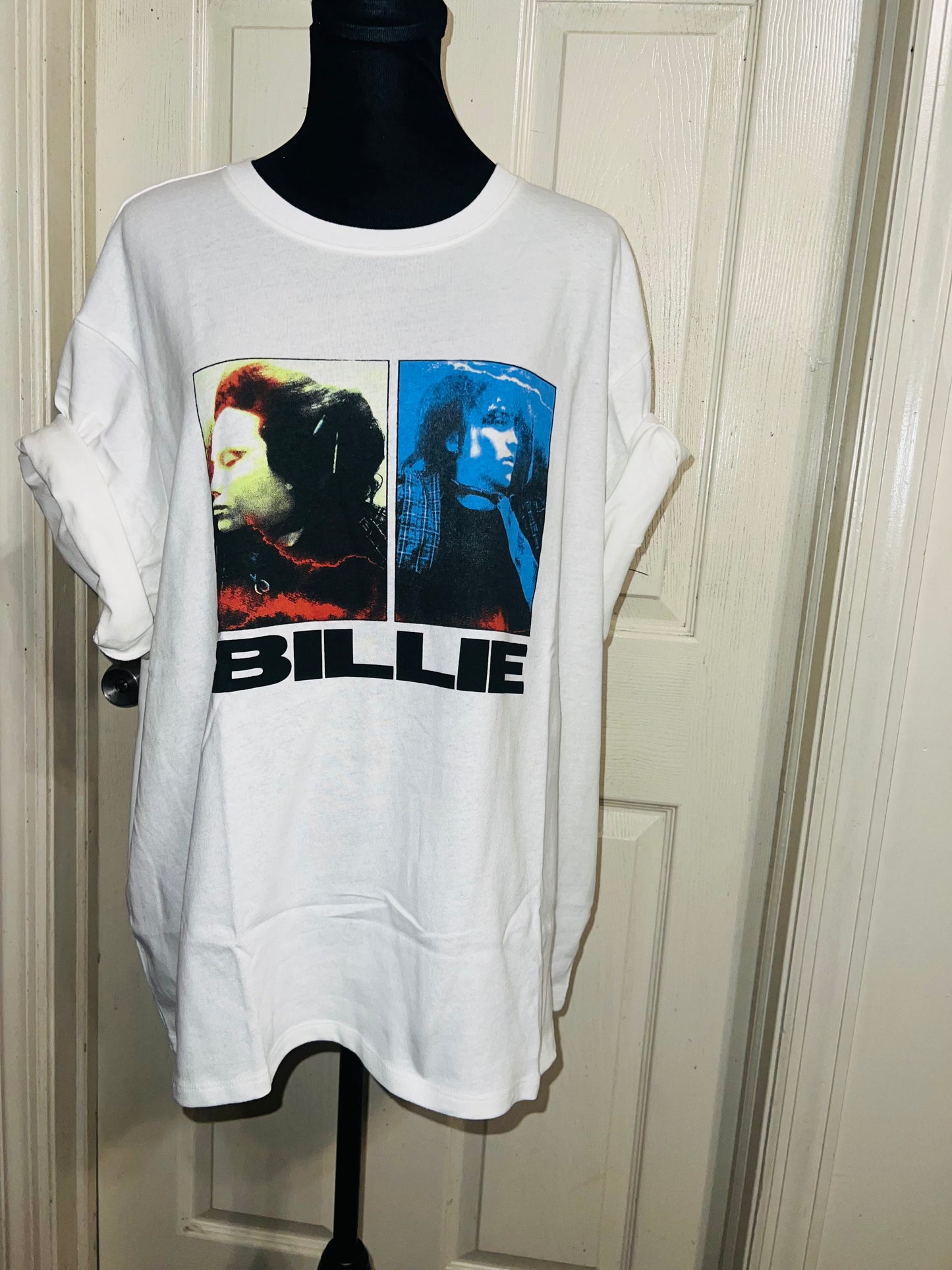 Billie Eilish Oversized Distressed Tee