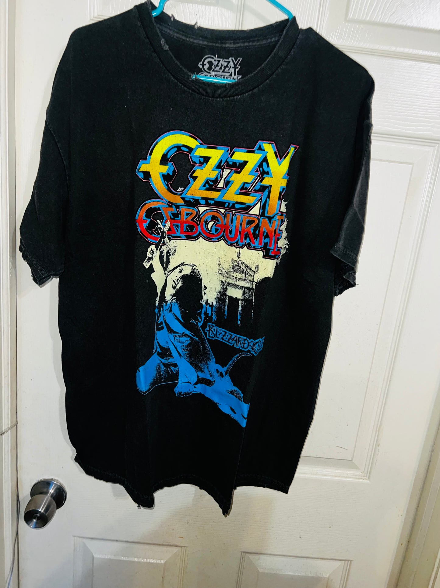 Ozzy Osbourne Oversized Distressed Tee