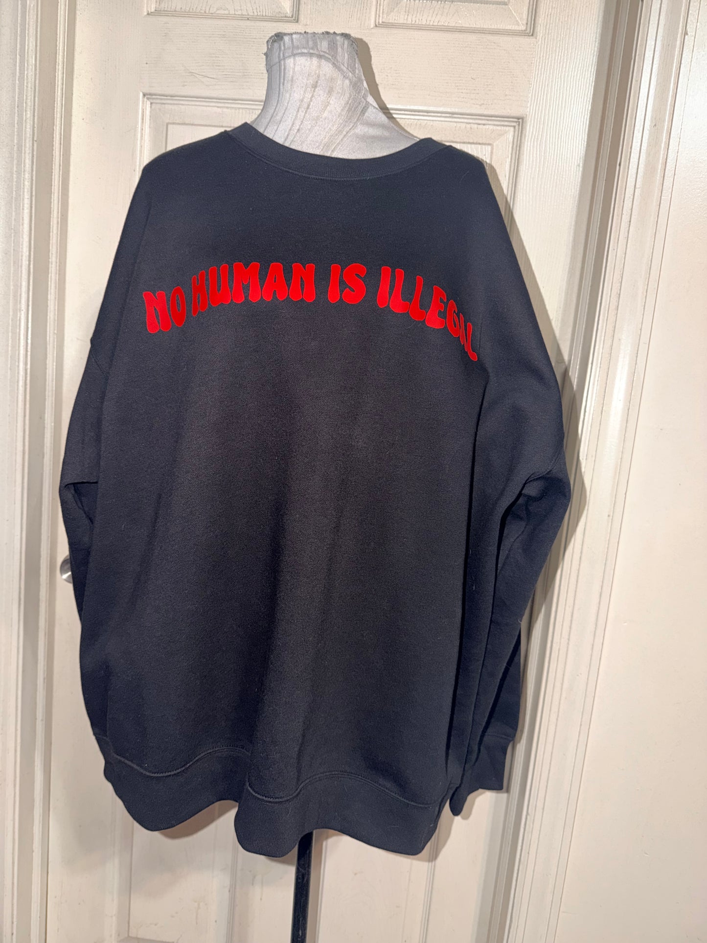 Abolish ICE Double Sided Oversized Tee or Sweatshirt