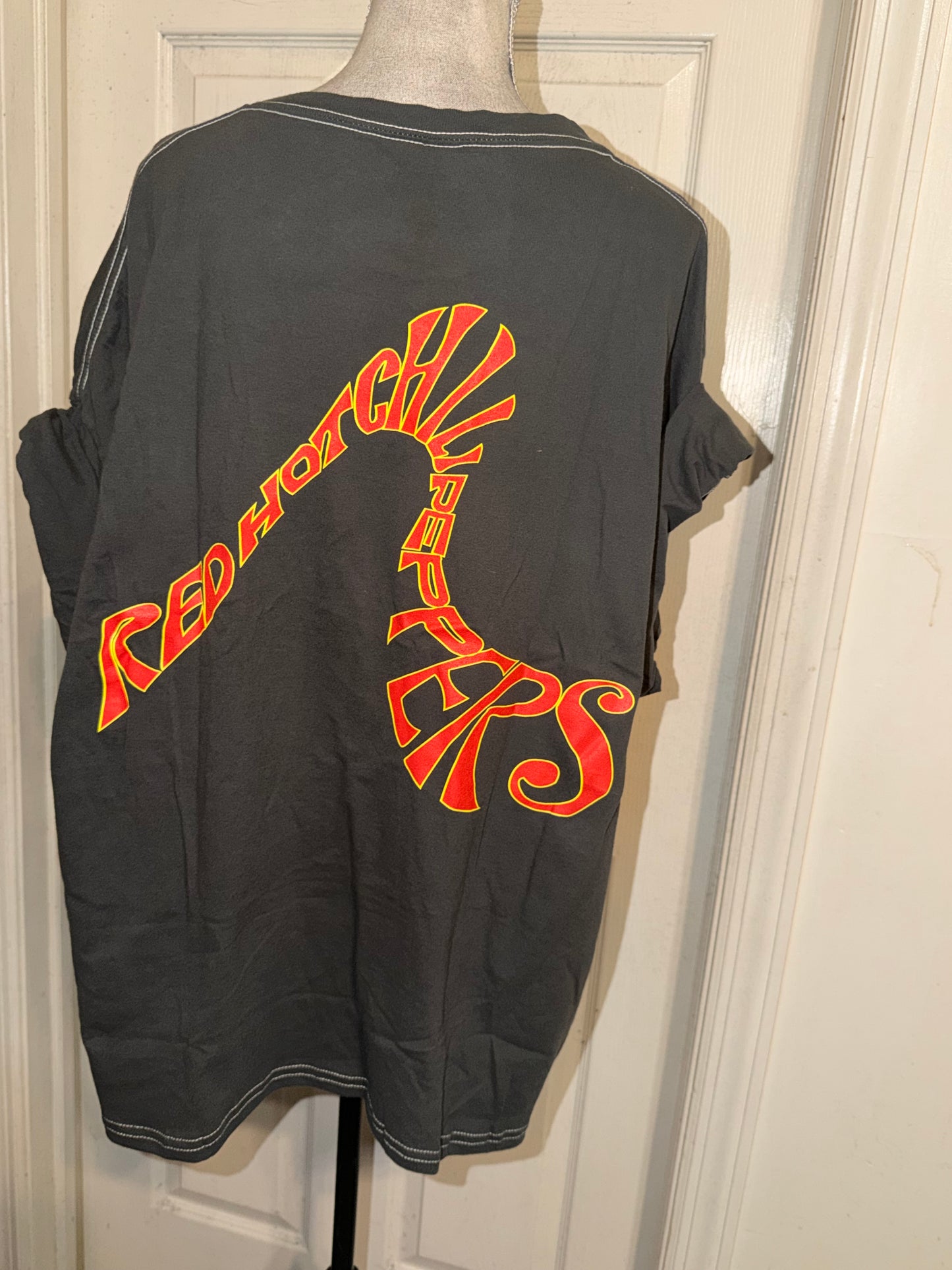 Red Hot Chili Peppers Oversized Distressed Tee