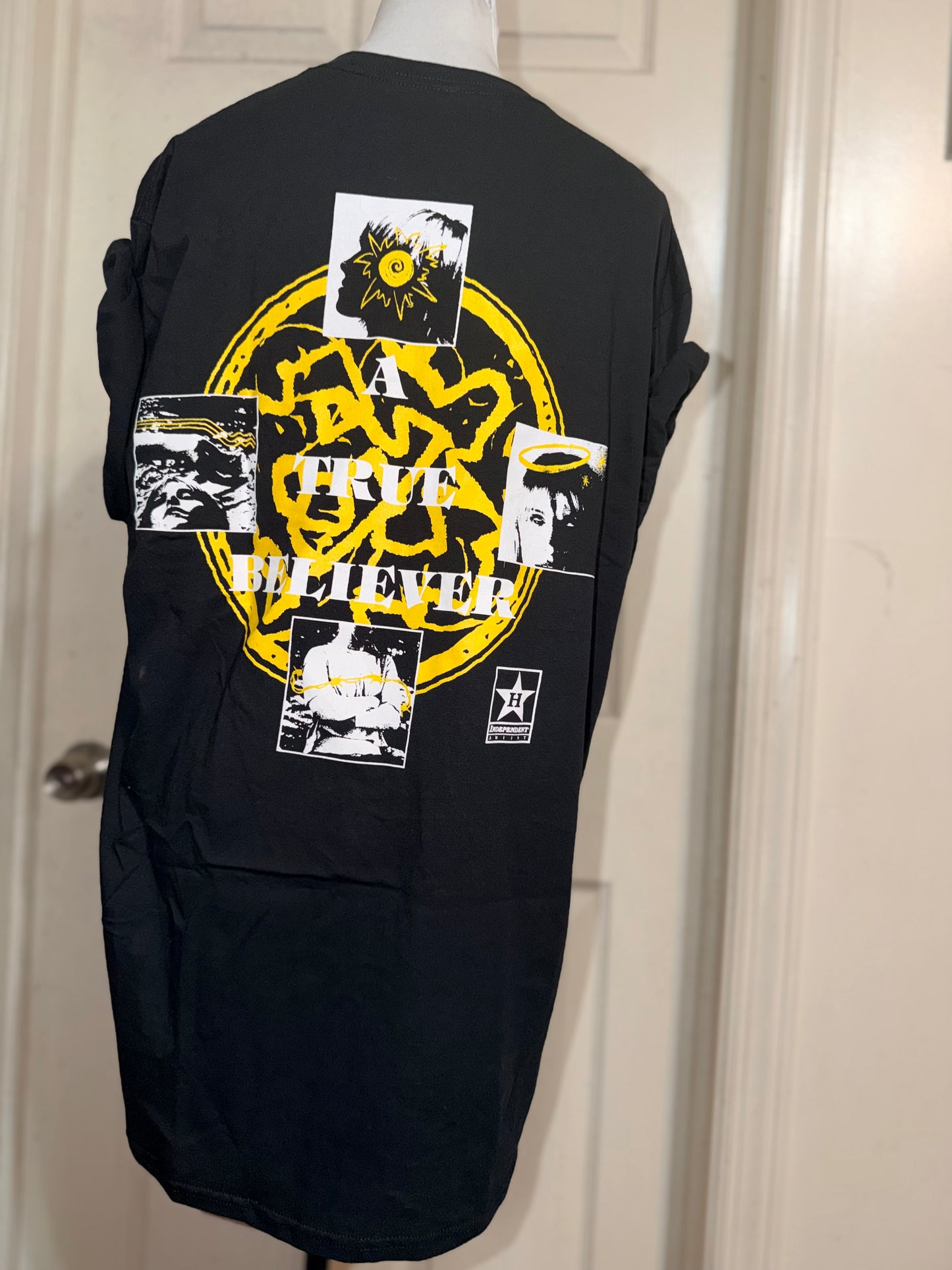 Hayley Williams Double Sided Oversized Distressed Tee