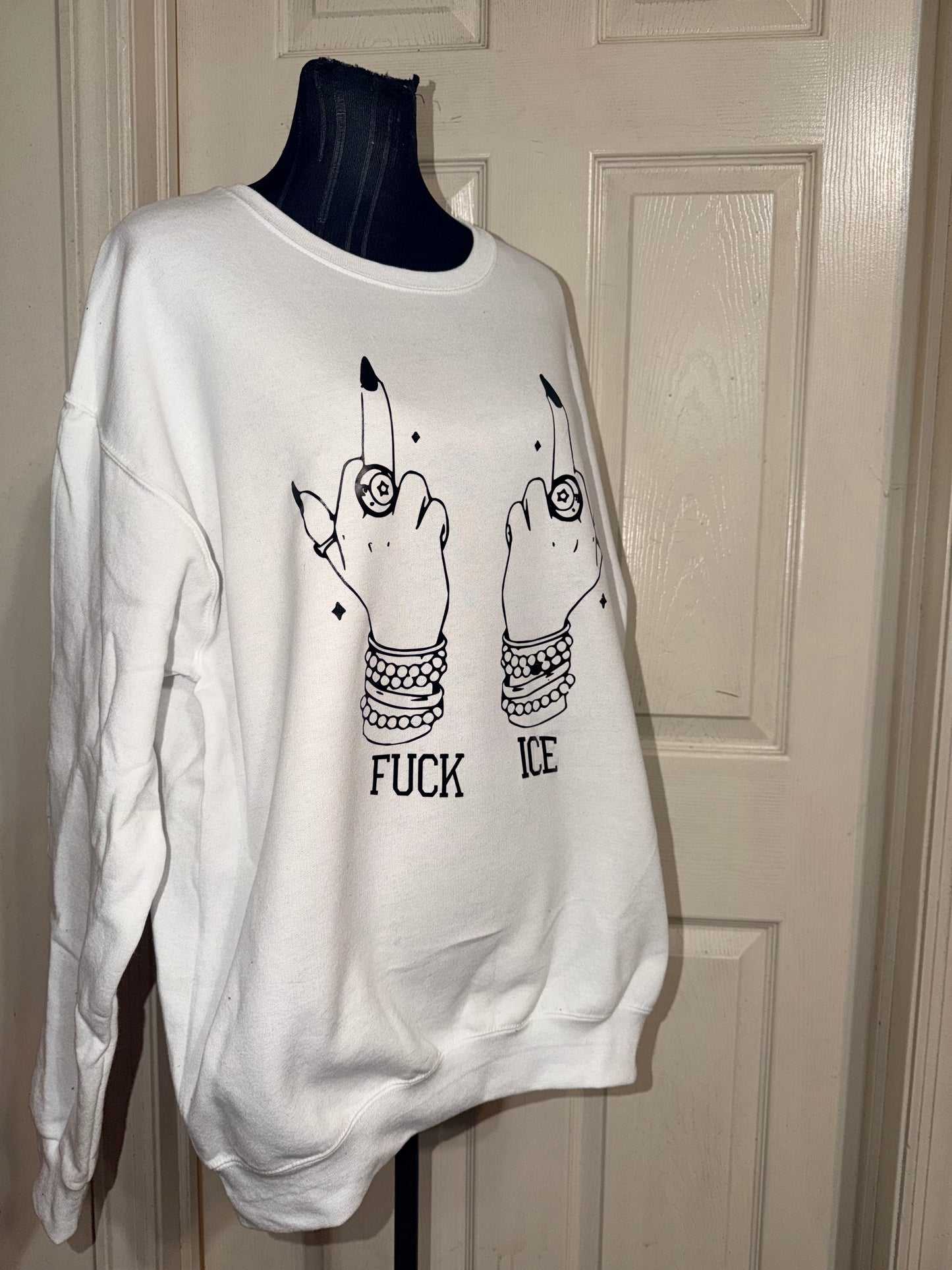 F ICE Oversized Sweatshirt & Tee