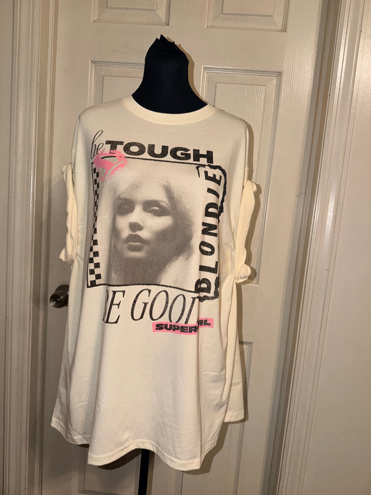 Blondie Oversized Distressed Tee