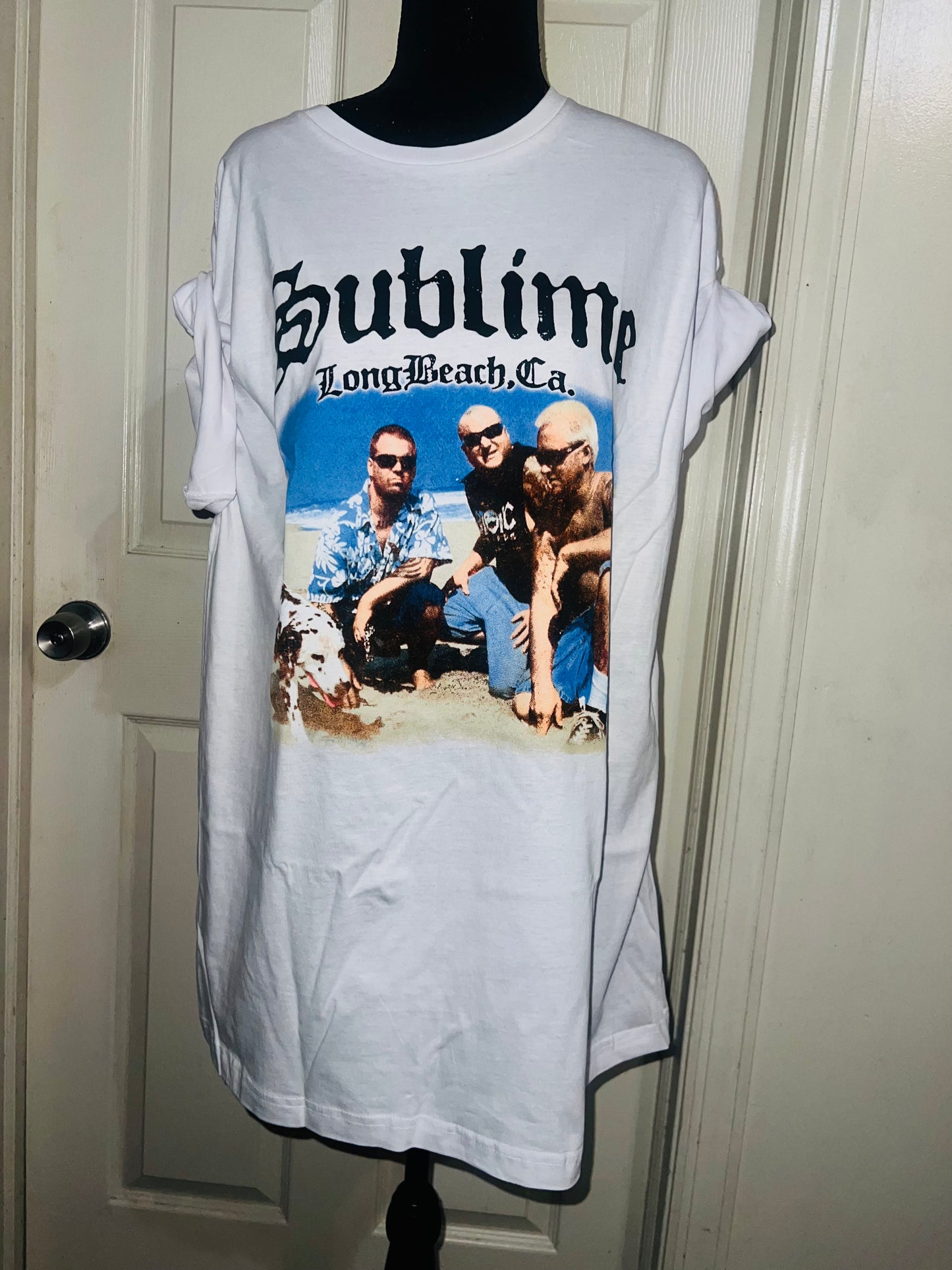 Sublime Oversized Distressed Tee