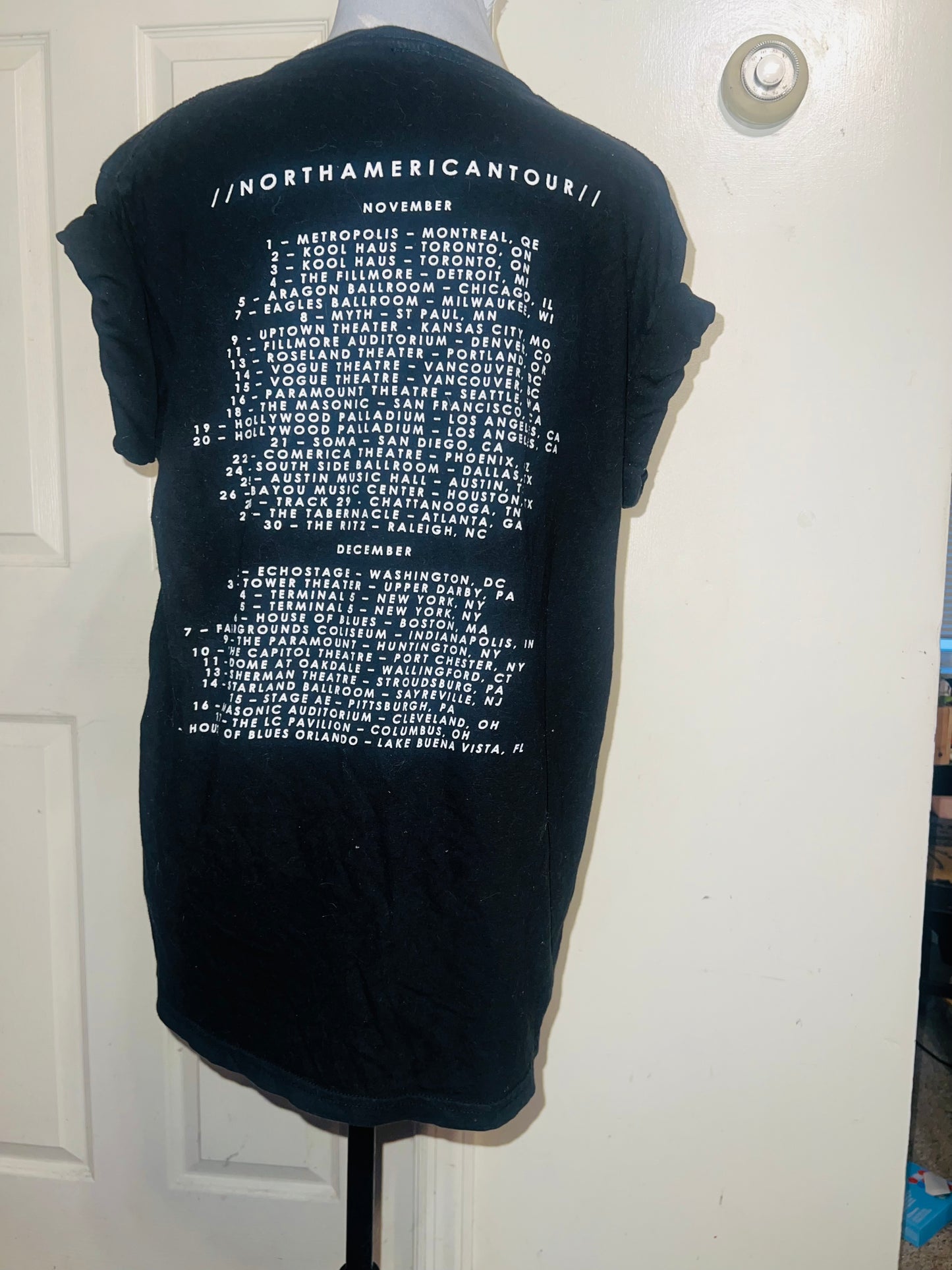 The 1975 Tour Double Sided Oversized Tee