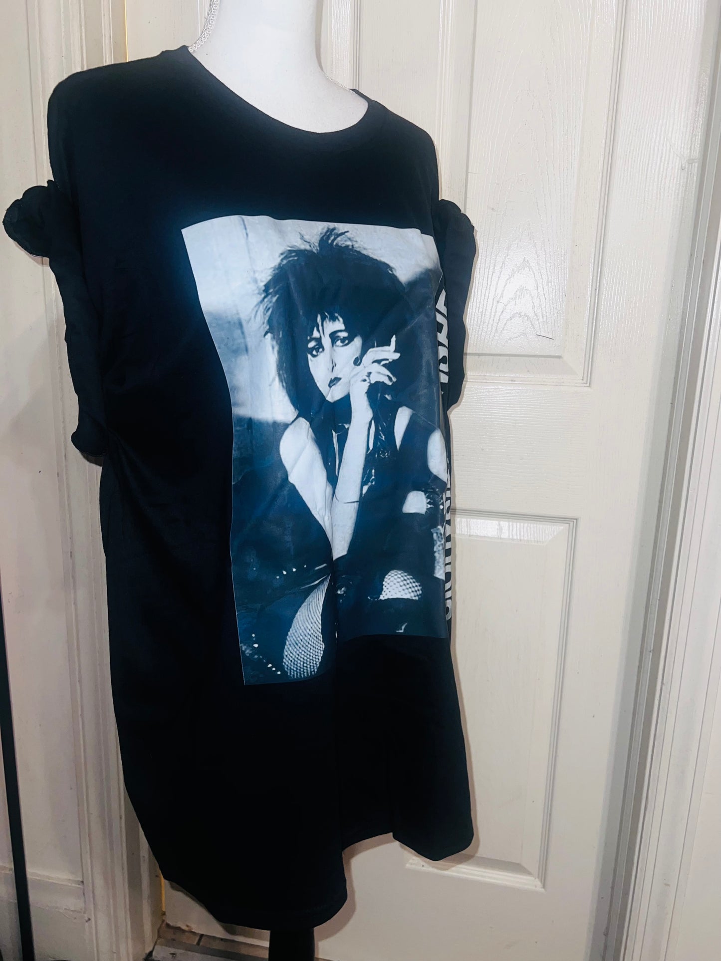 Siouxsie and the Banshees Oversized Distressed Tee