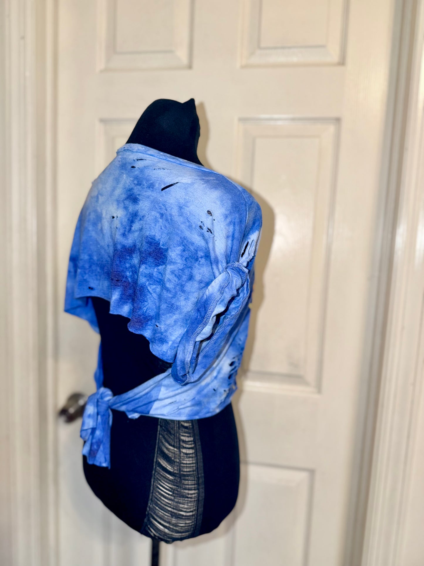 Sublime Distressed Open Tied Back Tee (as is)
