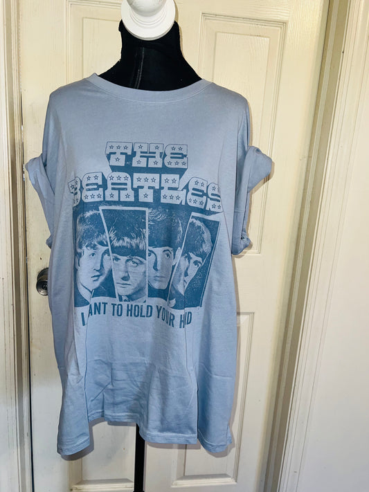 The Beatles Oversized Distressed Tee