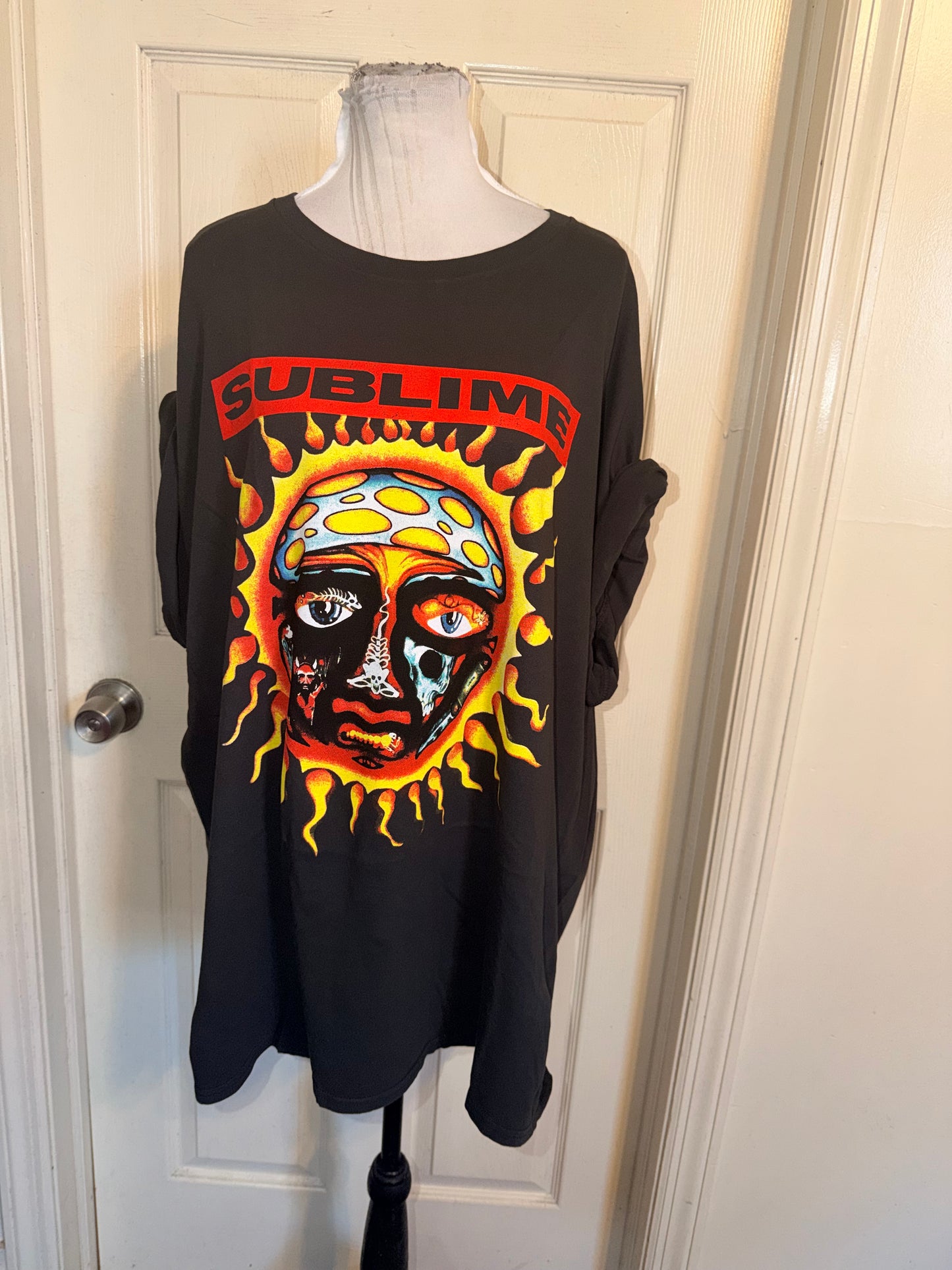 Sublime Double Sided Oversized Distressed Tee