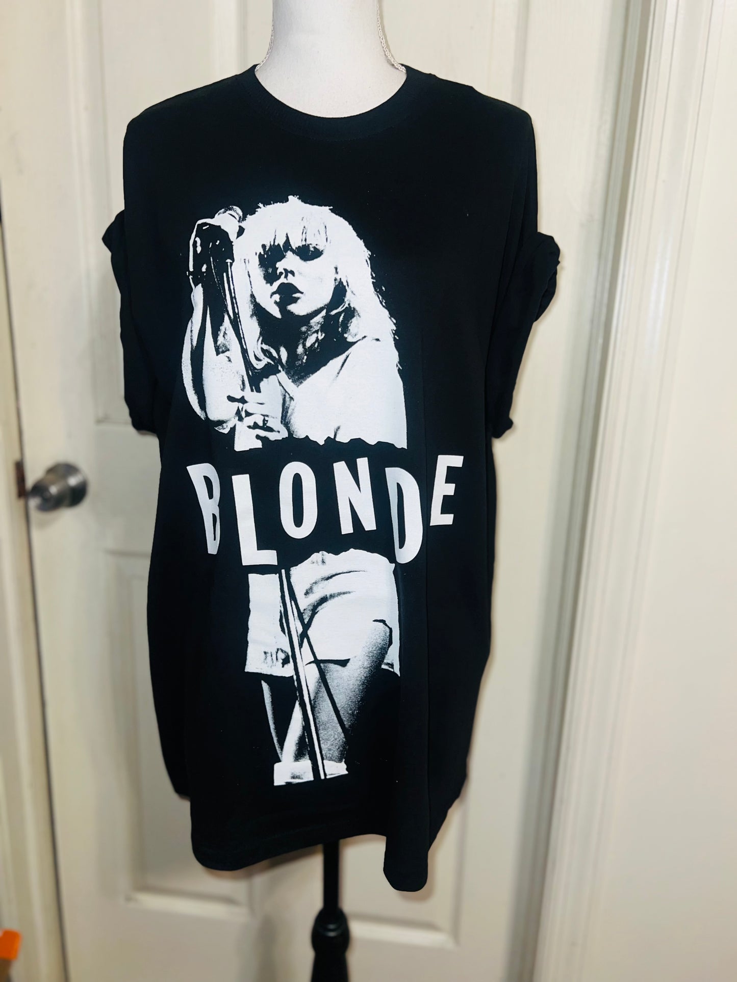 Blondie Oversized Distressed Tee