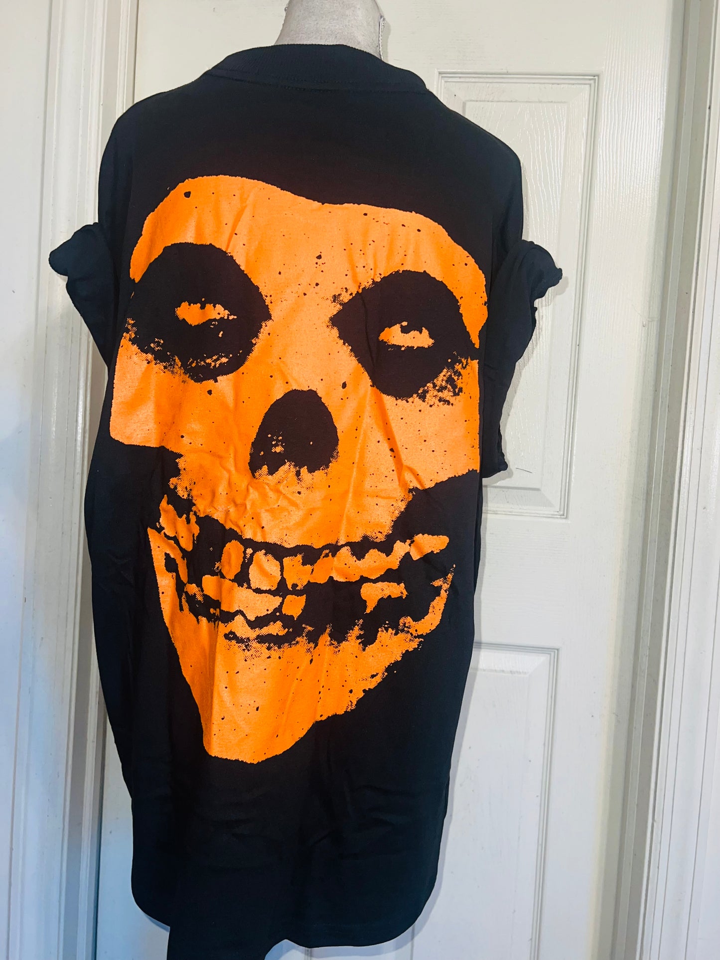 Misfits Double Sided Oversized Distressed Tee