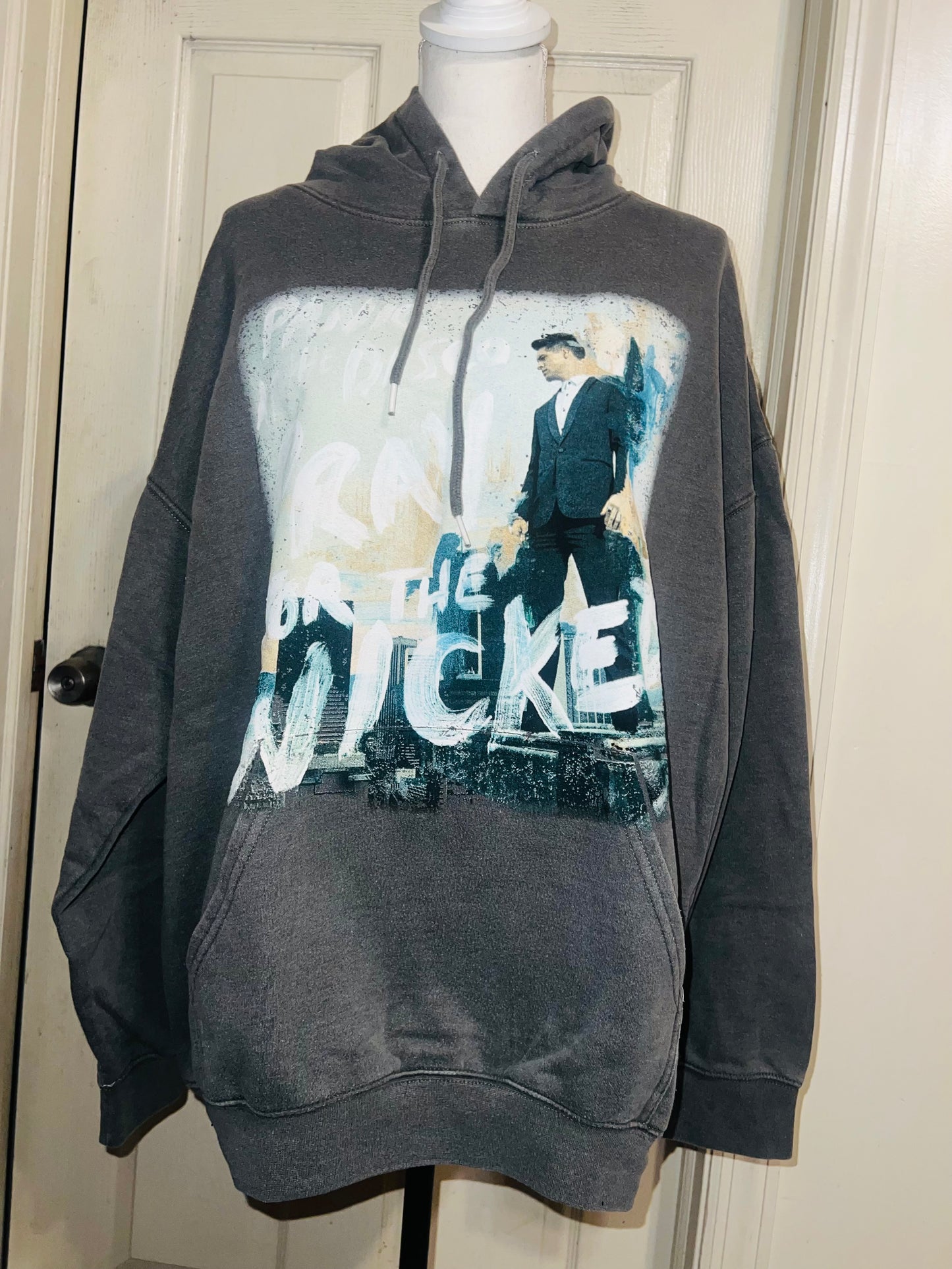 Panic! At The Disco Oversized Distressed Sweatshirt