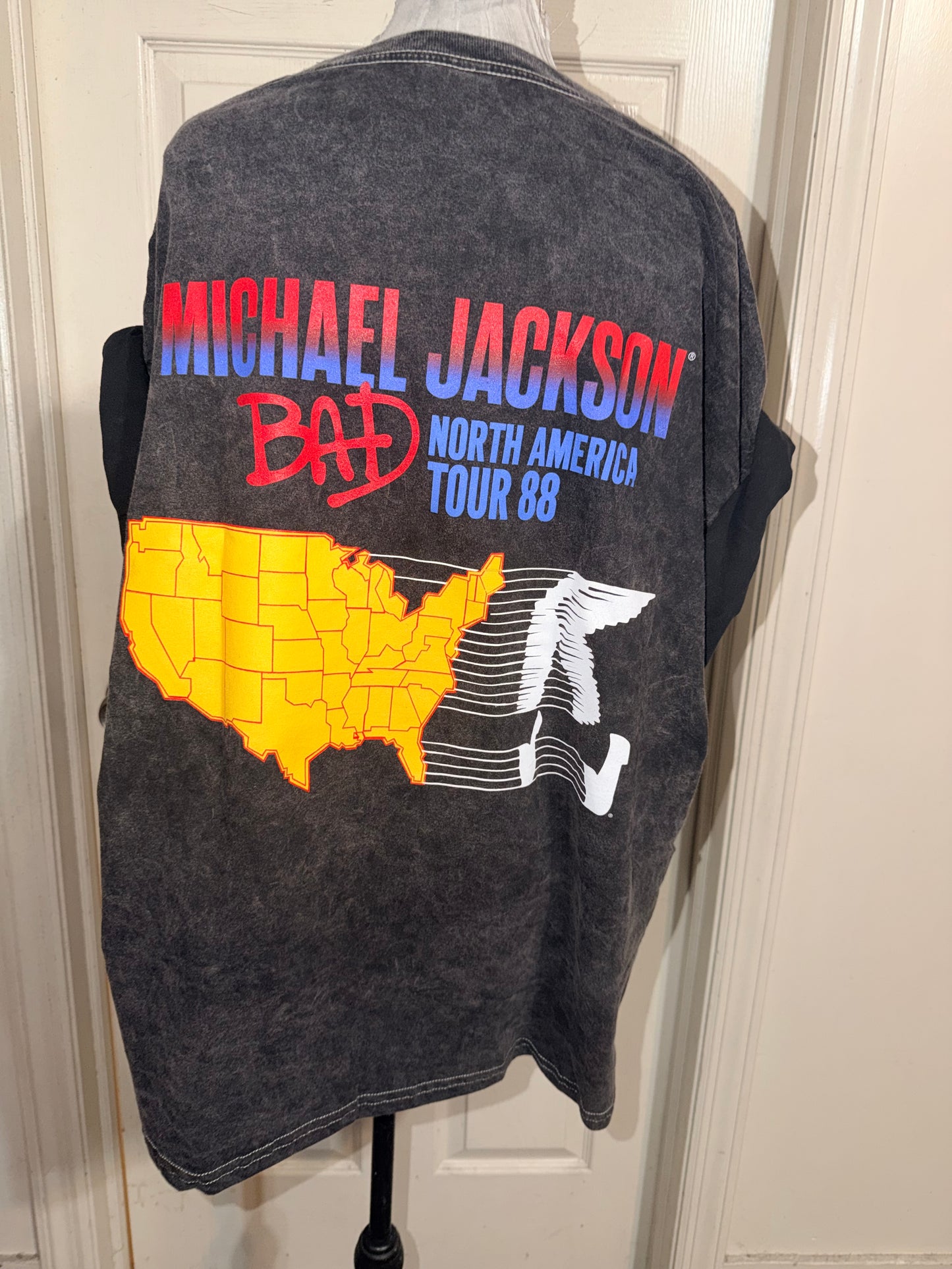 Michael Jackson Double Sided Oversized Tee