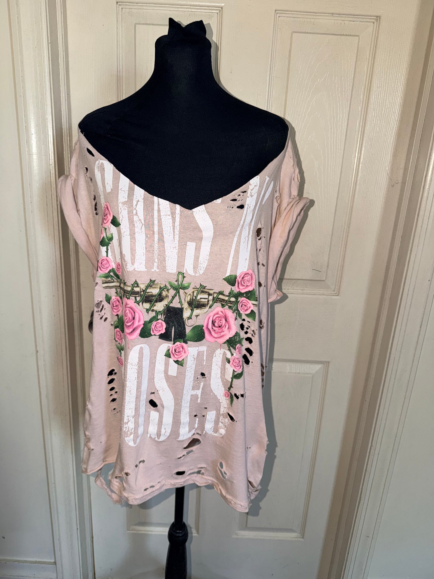Guns N’ Roses Oversized Distressed Tee