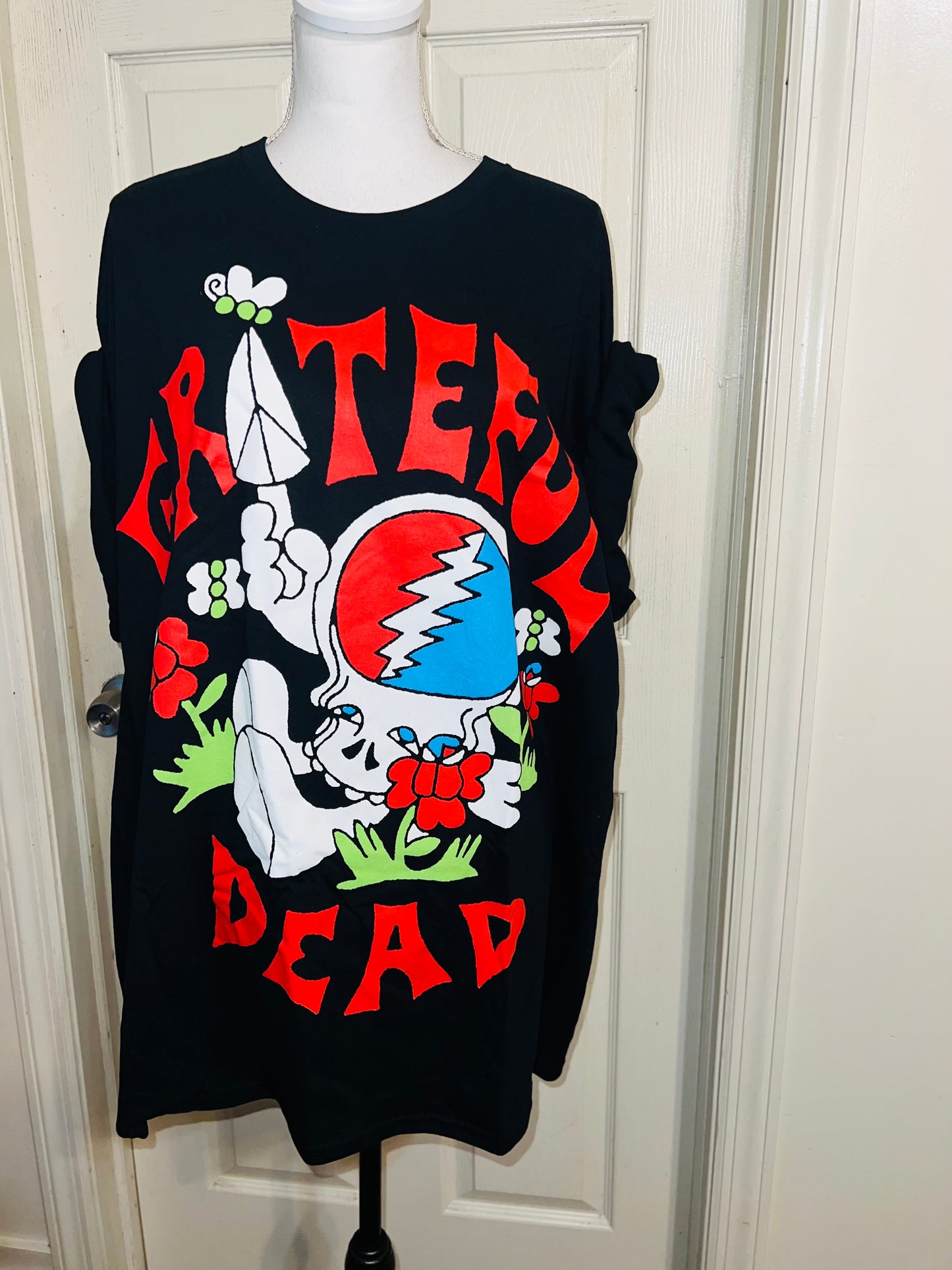 Grateful Dead Oversized Distressed Tee