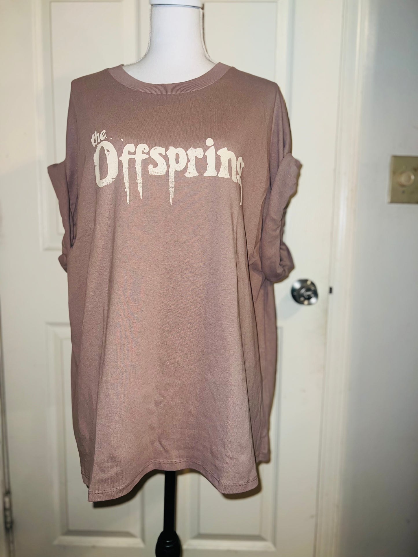 The Offspring Double Sided Oversized Distressed Tee