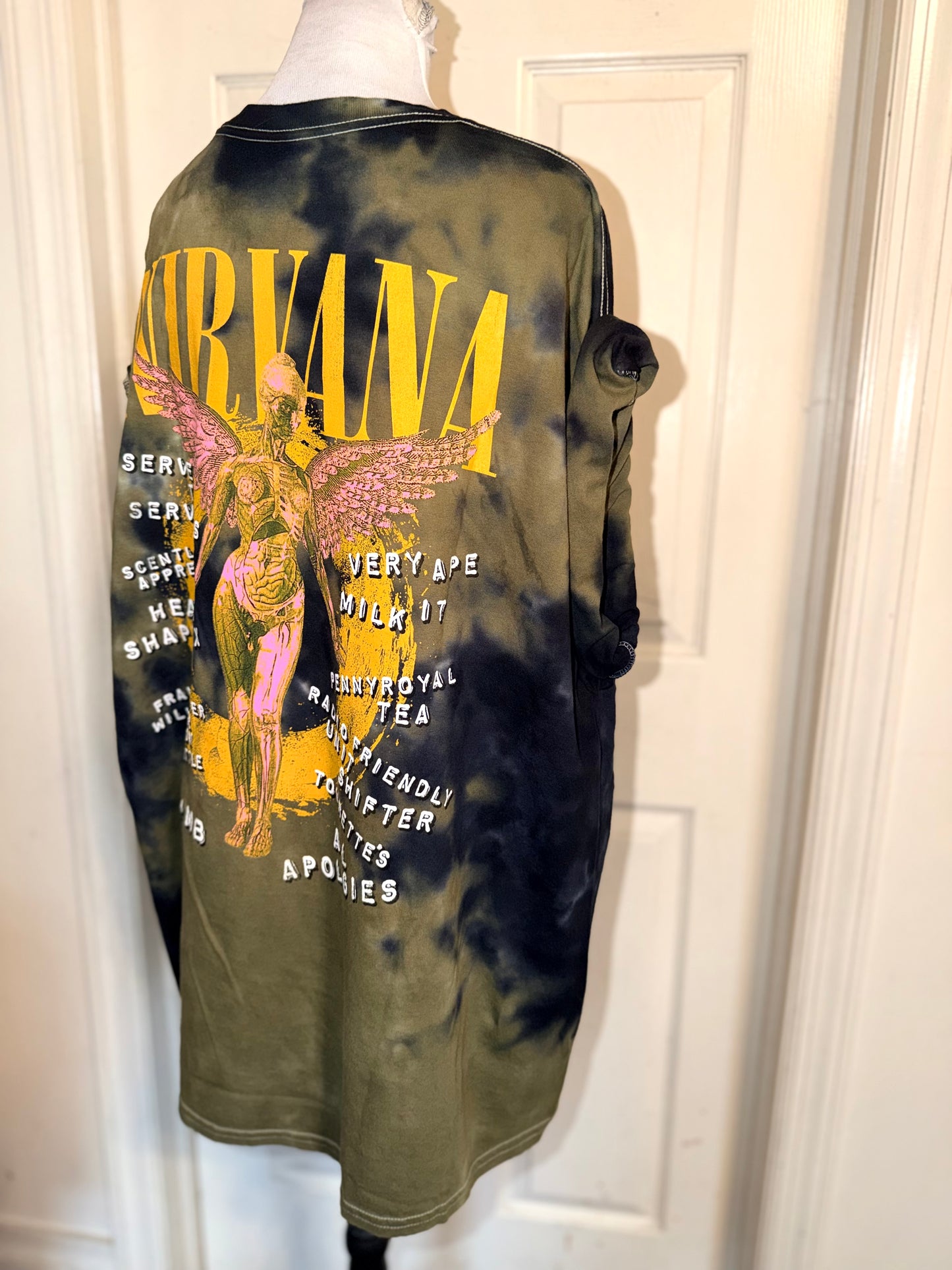 Nirvana Double Sided Oversized Tee