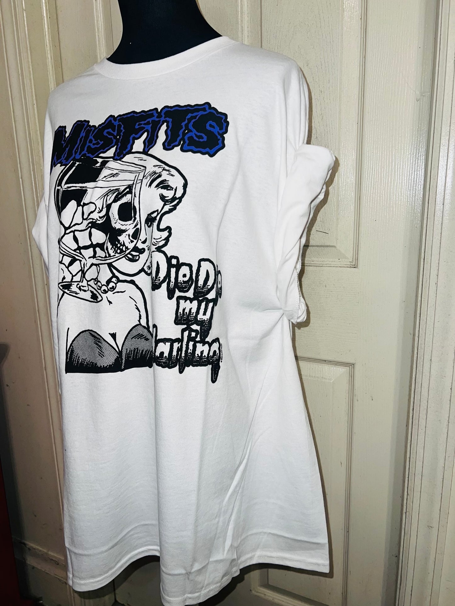 Misfits Oversized Distressed Tee