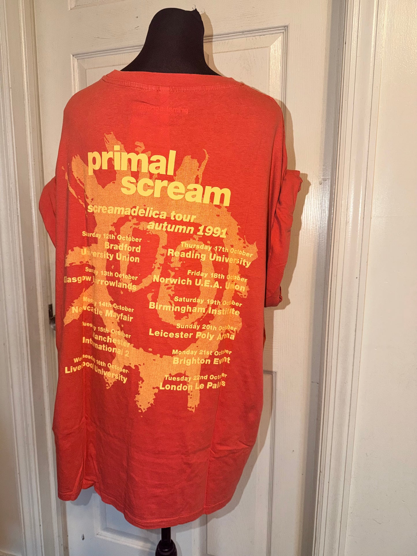 Primal Scream Double Sided Oversized Tee