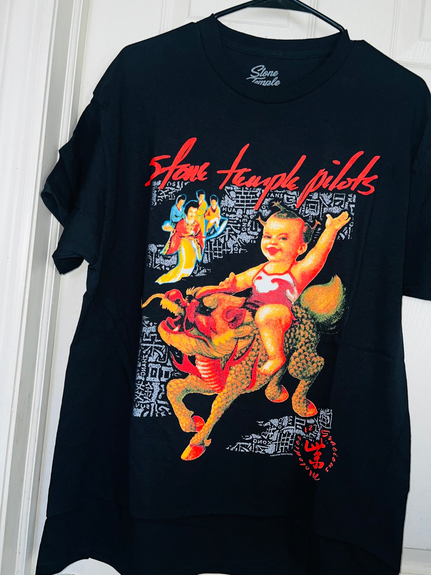 Stone Temple Pilots Oversized Distressed Tee