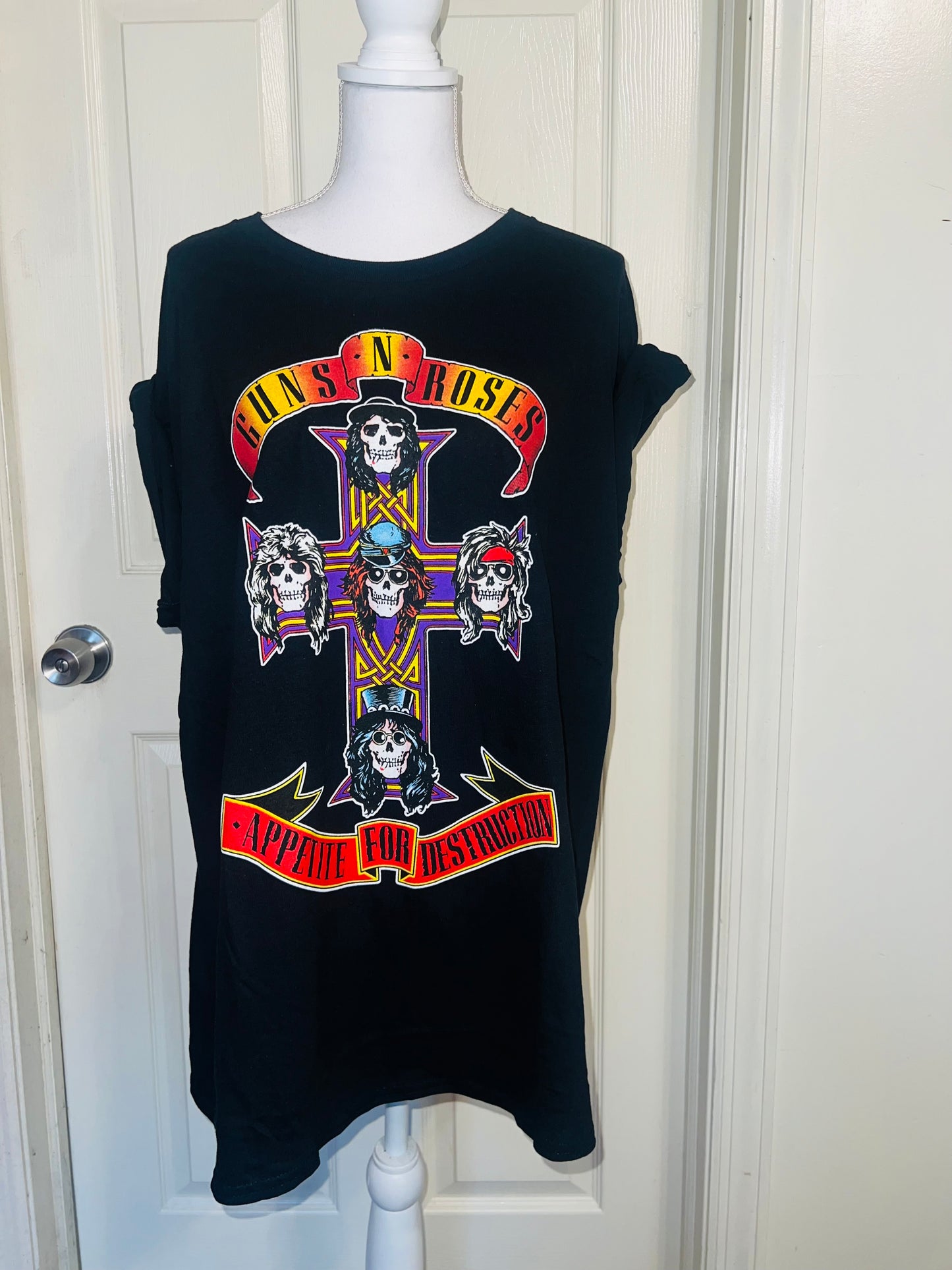 Guns N’ Roses Oversized Distressed Tee