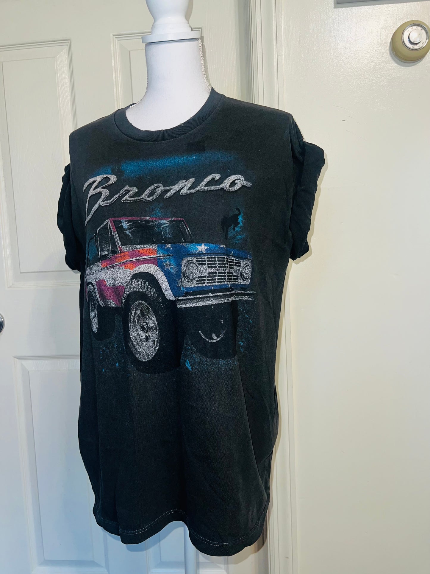 Ford Bronco Oversized Distressed Tee