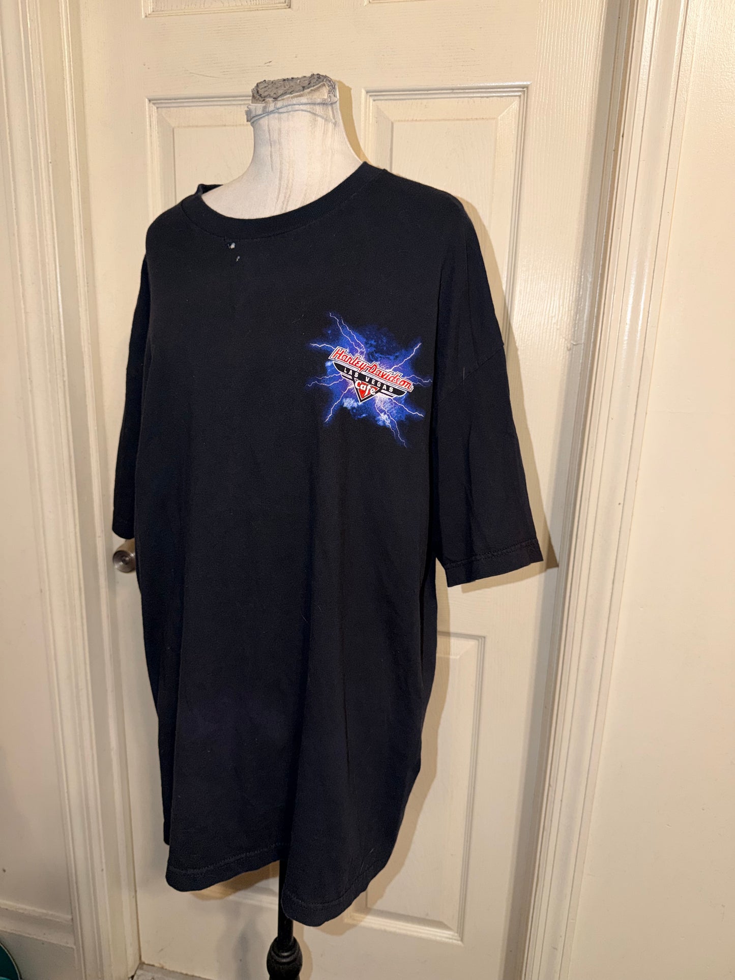 Harley Davidson Vintage Double Sided Oversized Tee