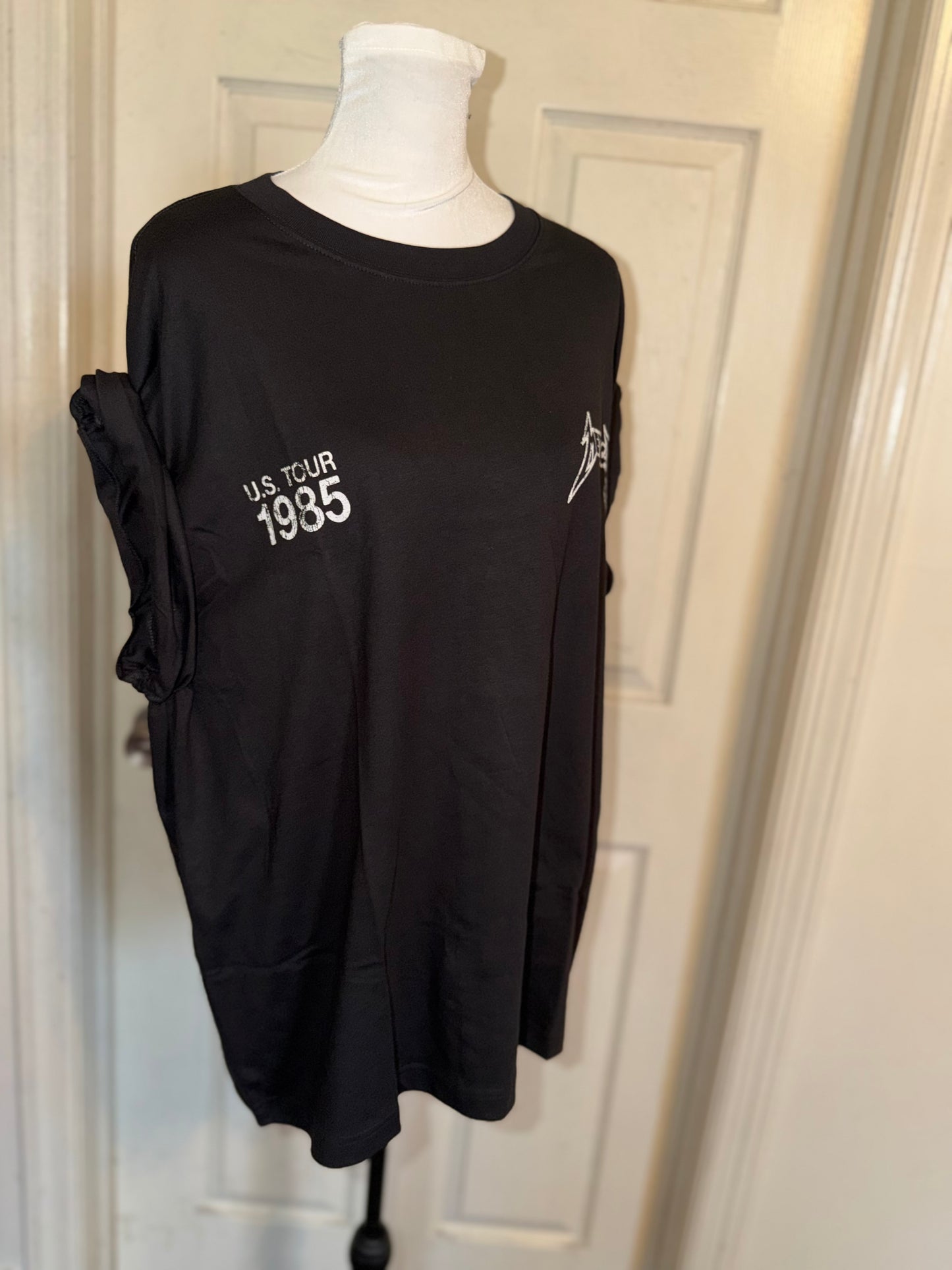 Metallica Double Sided Oversized Distressed Tee