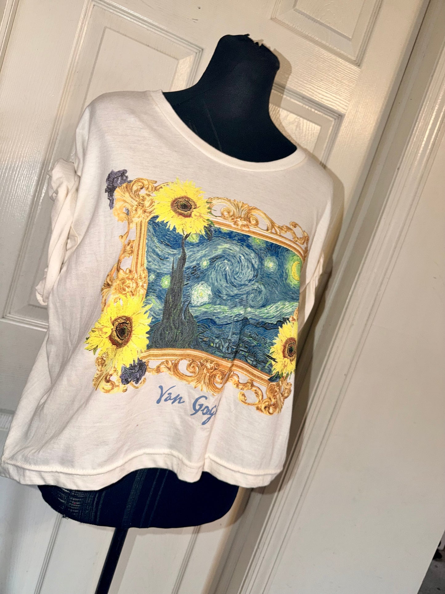 Vincent Van Gogh Cropped Tee