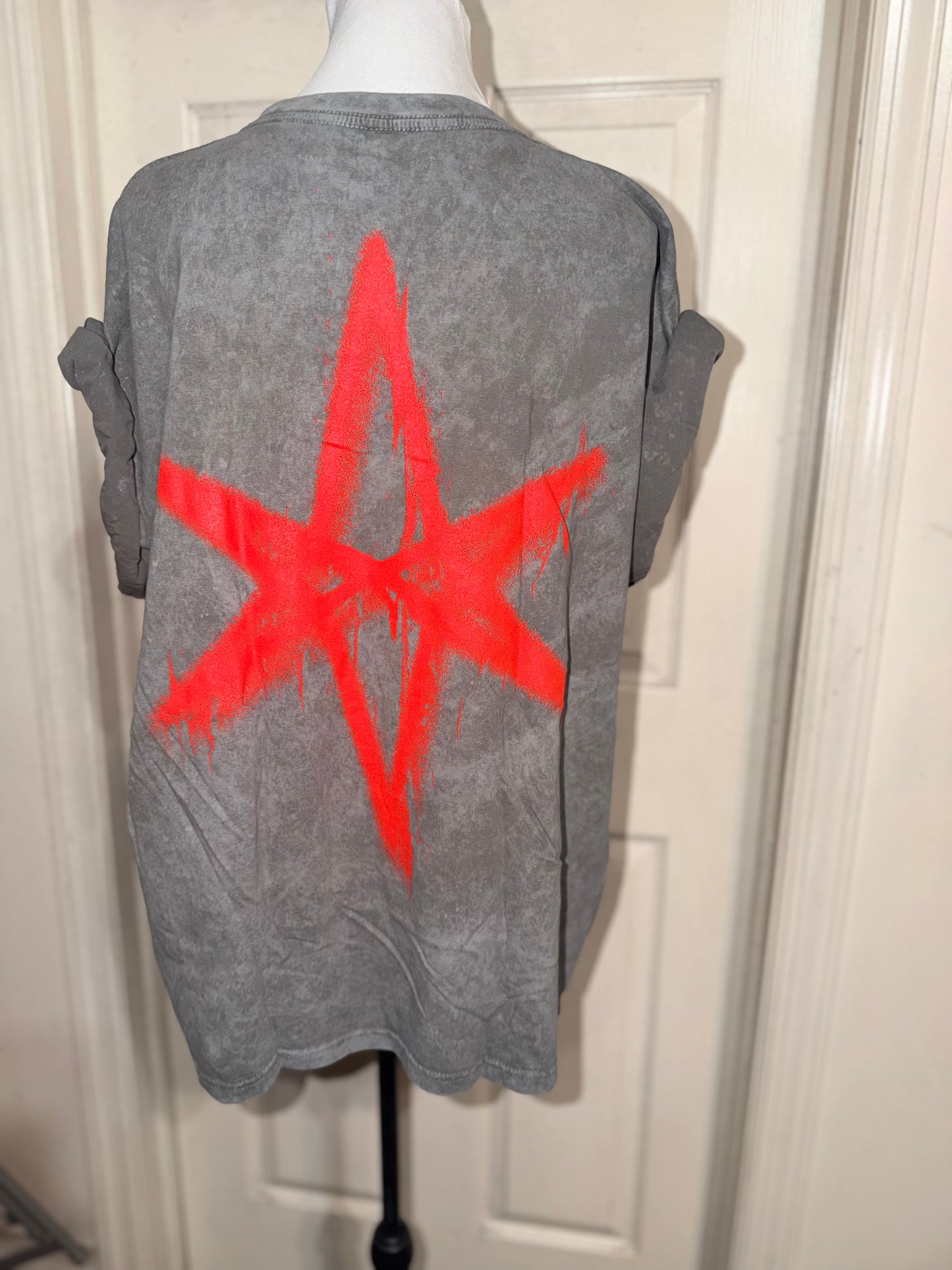 Bring Me the Horizon Double Sided Oversized Distressed Tee