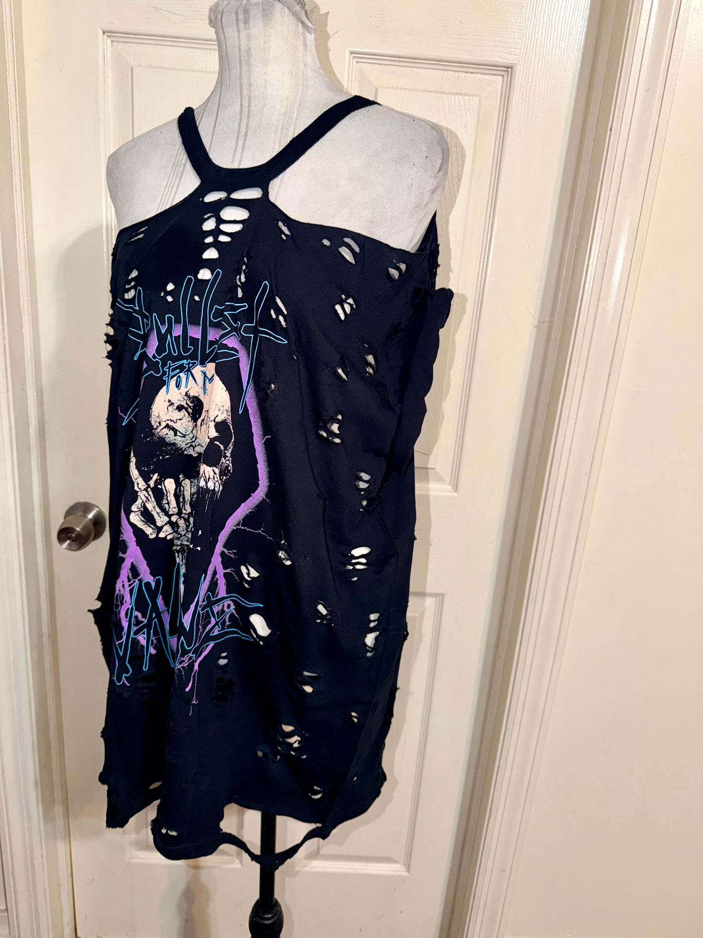 Bullet for my Valentine Oversized Distressed Tee