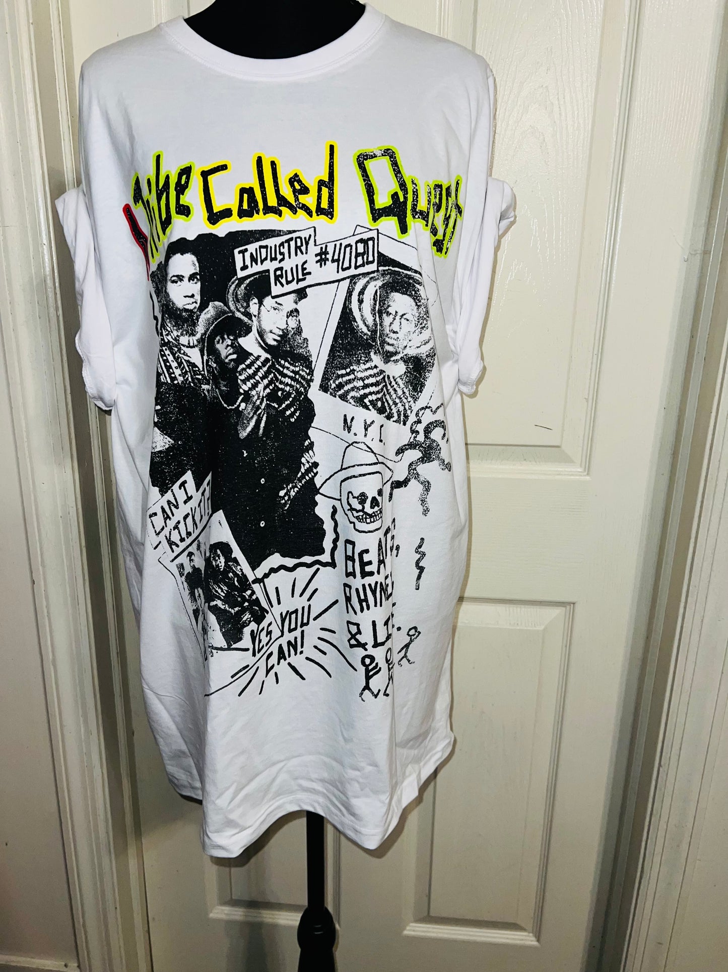 A Tribe Called Quest Oversized Distressed Tee