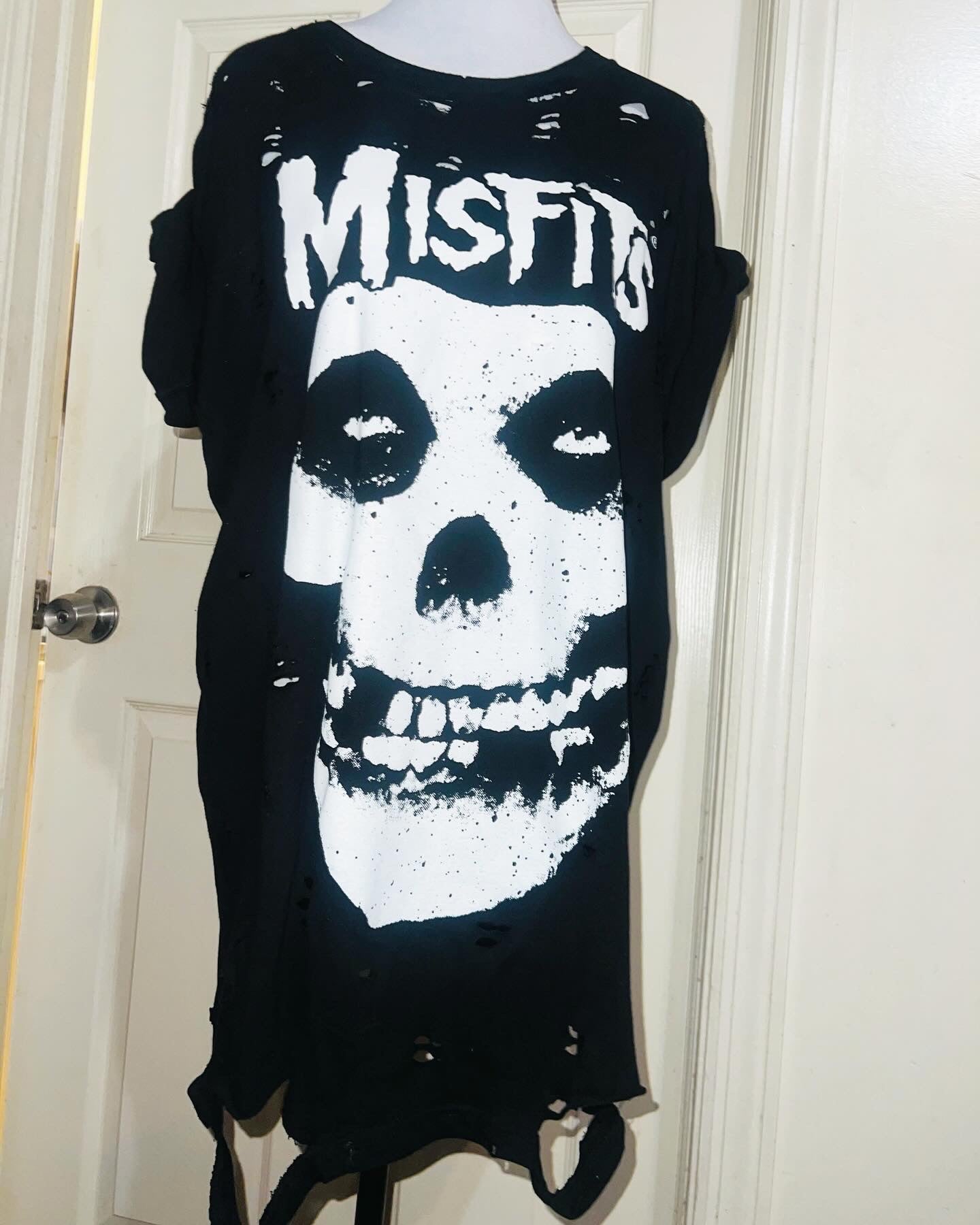 The Misfits Oversized Distressed Tee