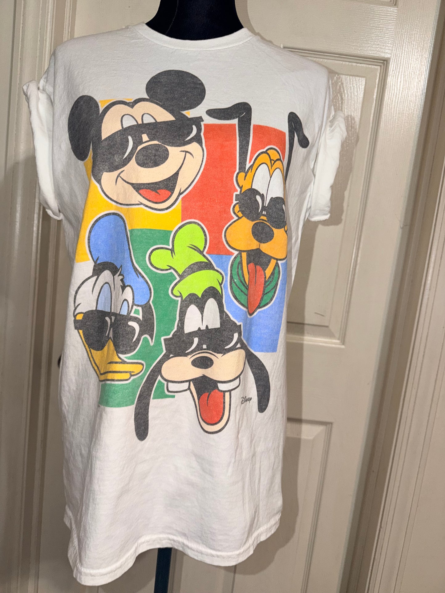 Disney Mickey Mouse Oversized Distressed Tee