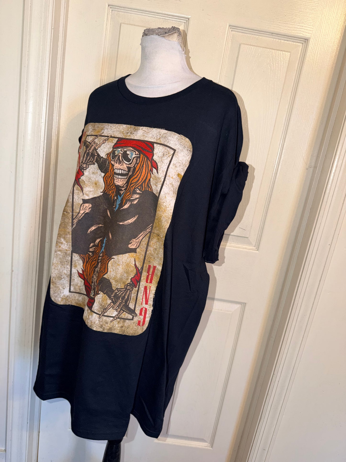 Guns N’ Roses Oversized Distressed Tee