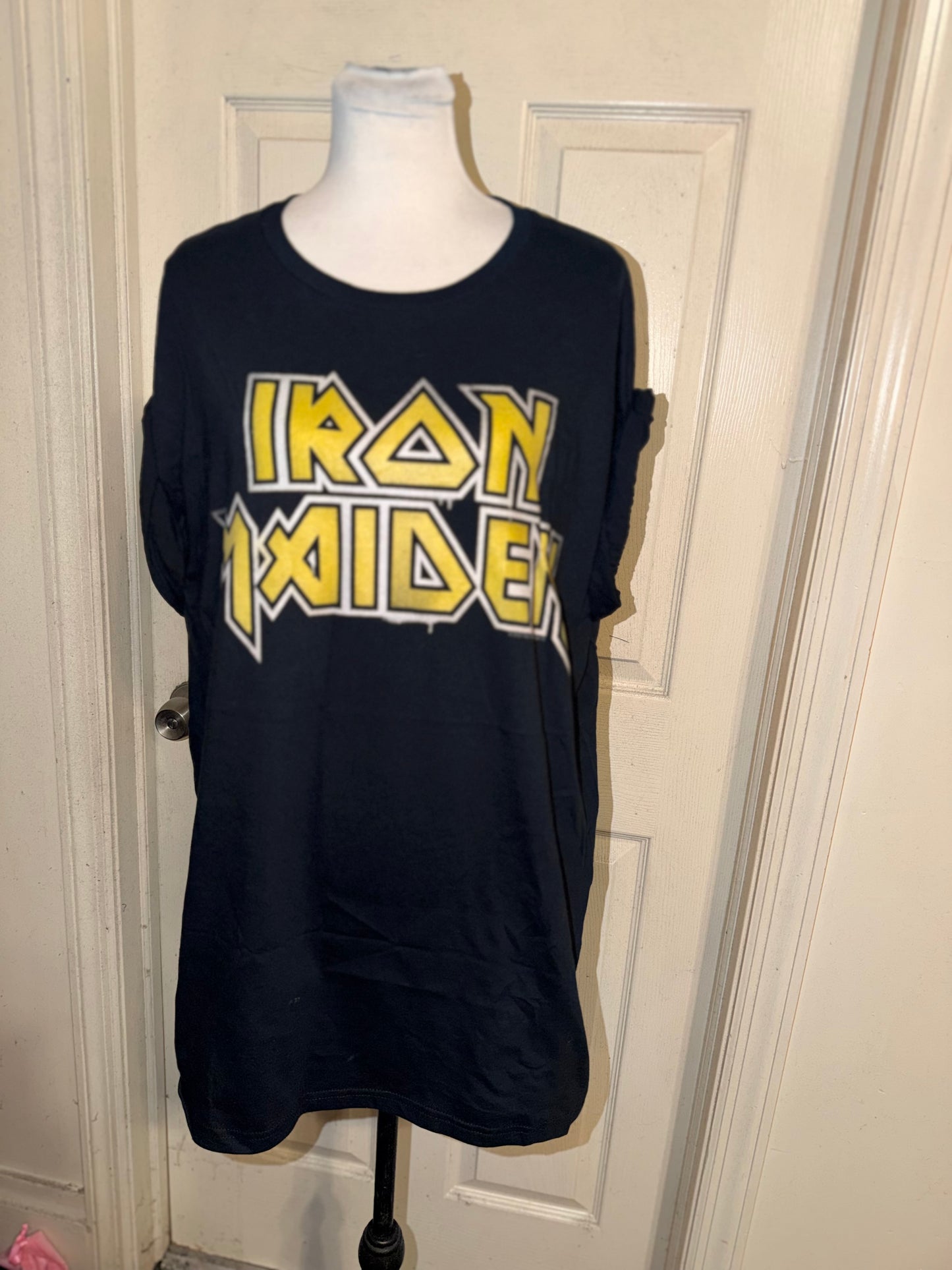 Iron Maiden Oversized Distressed Tee