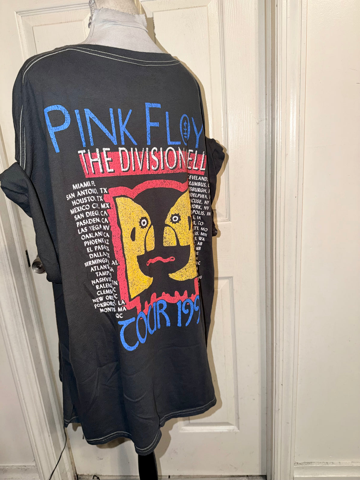 Pink Floyd Double Sided Oversized Tee