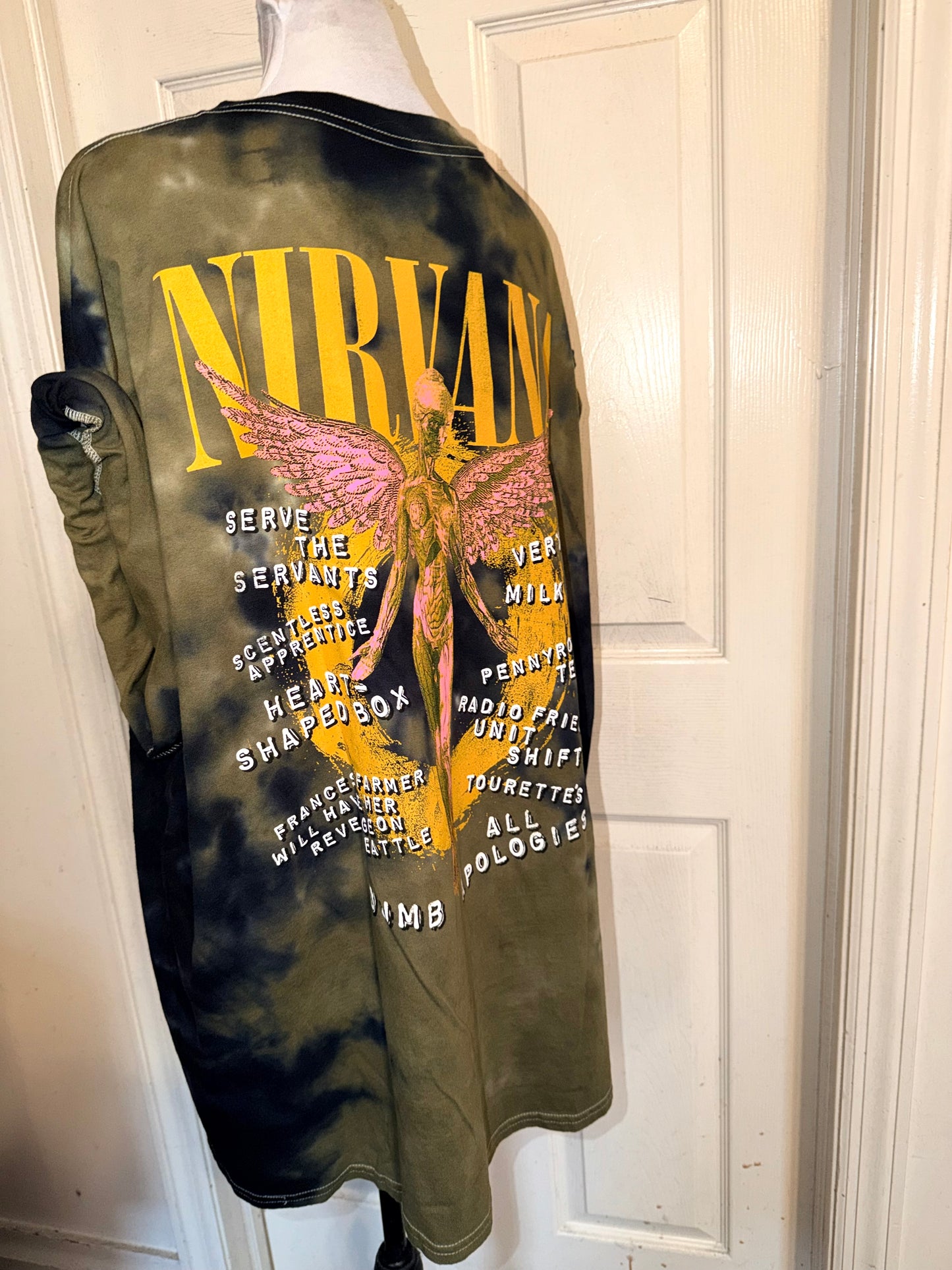 Nirvana Double Sided Oversized Tee